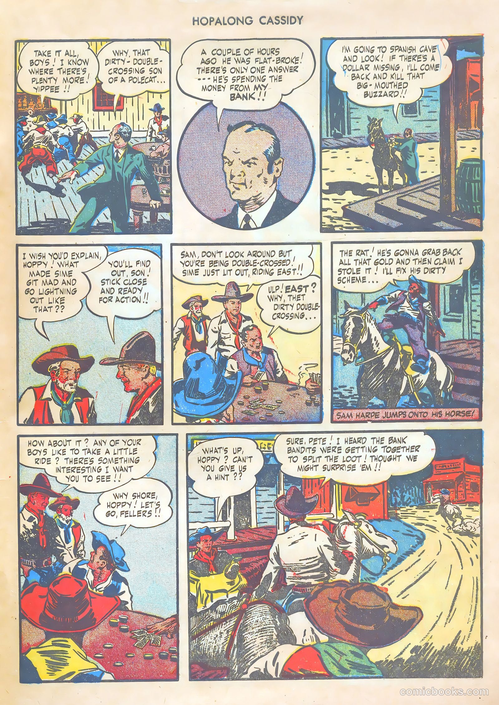 Hopalong Cassidy #2 (1946) — page 65 of 68
