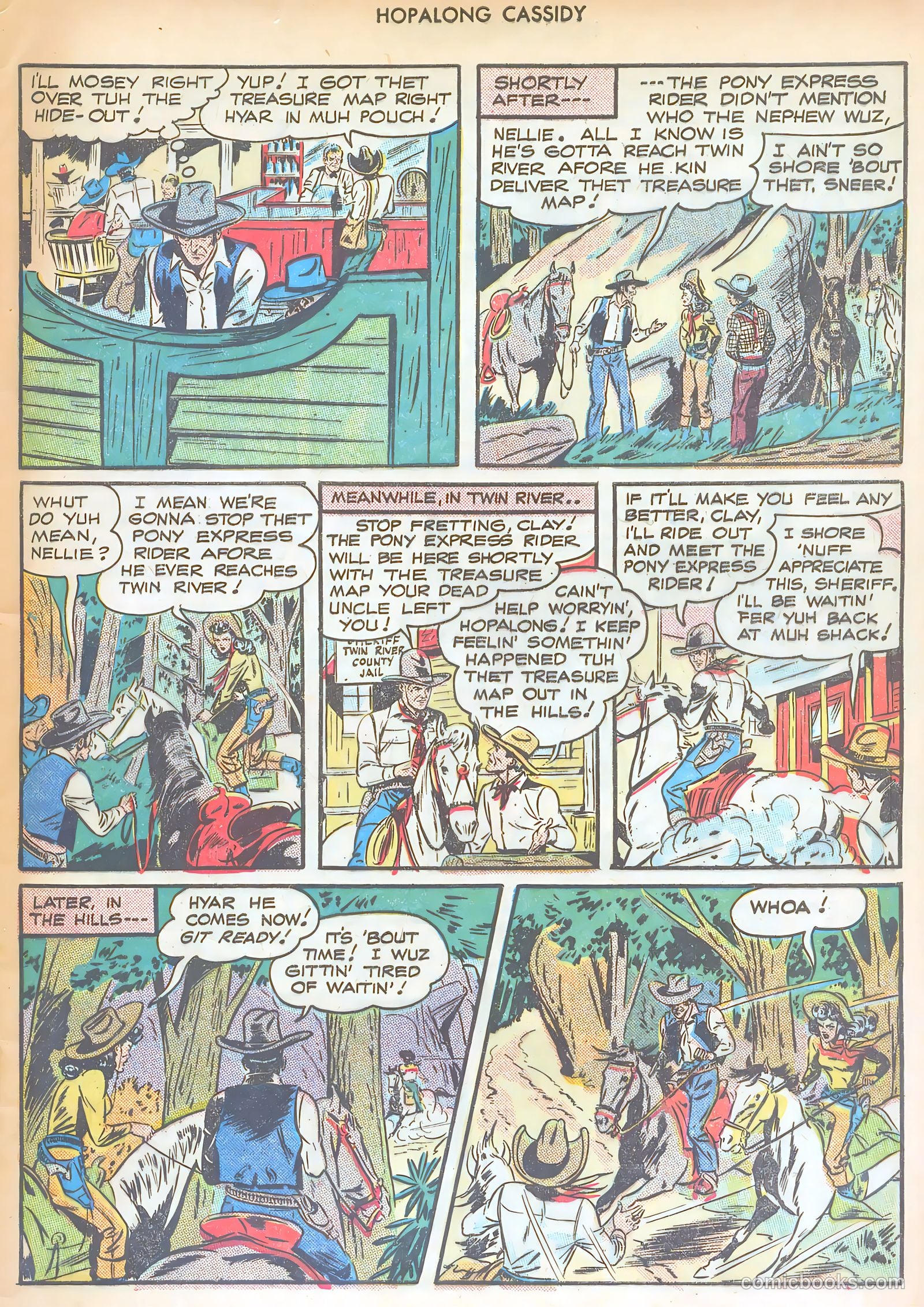 Hopalong Cassidy #20 (1948) — page 5 of 52