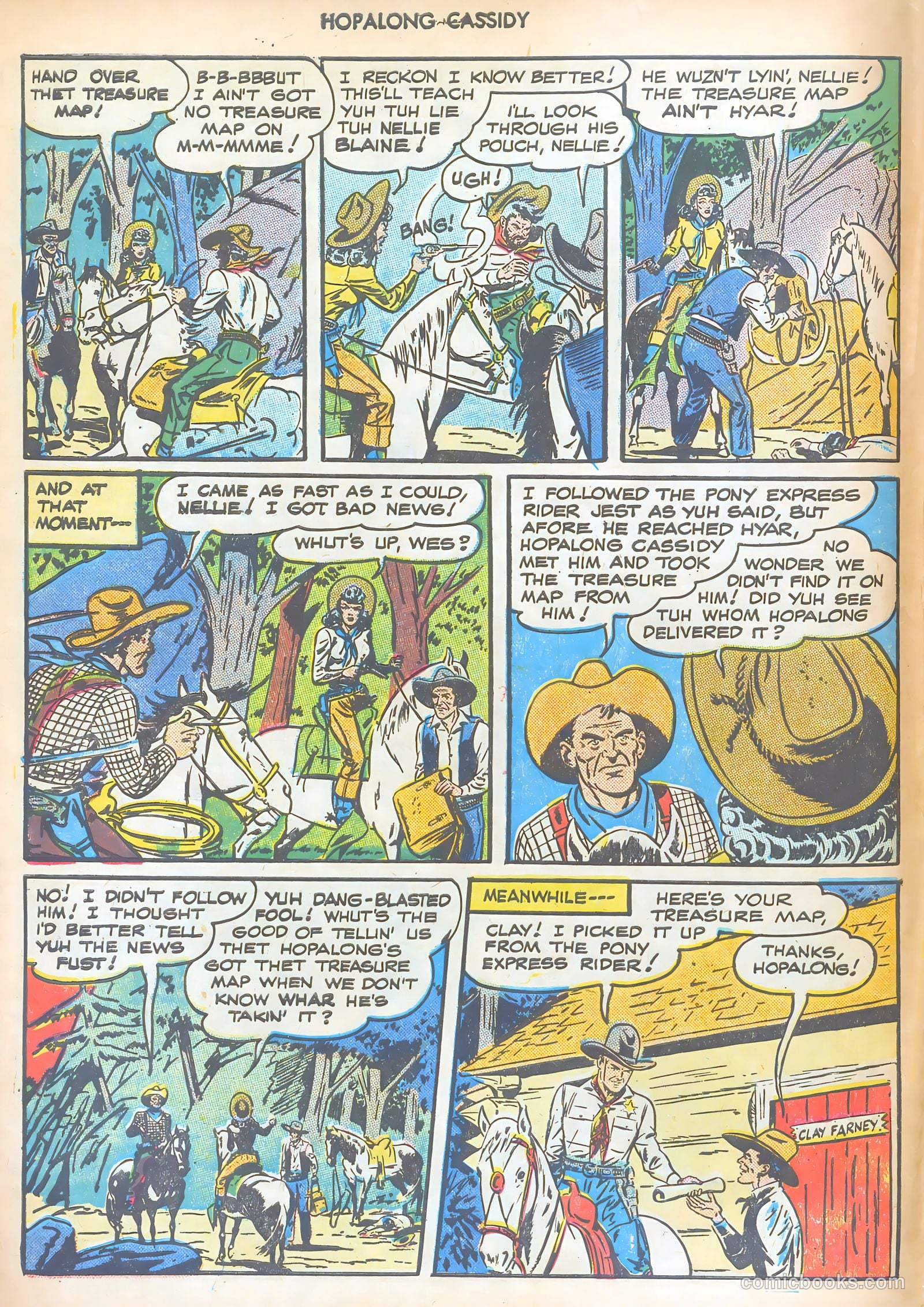 Hopalong Cassidy #20 (1948) — page 6 of 52