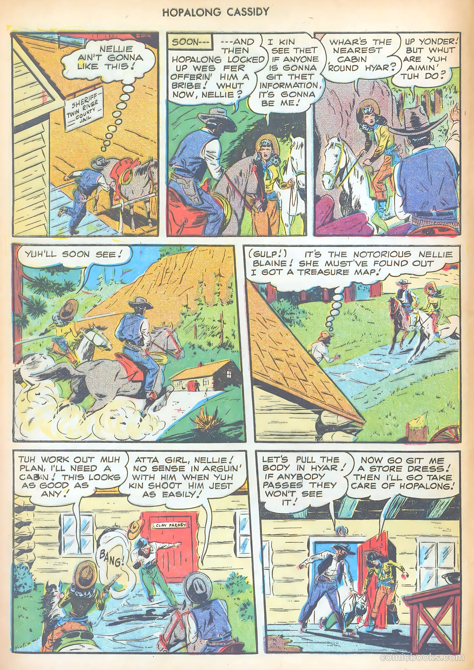 Hopalong Cassidy #20 (1948) — page 8 of 52