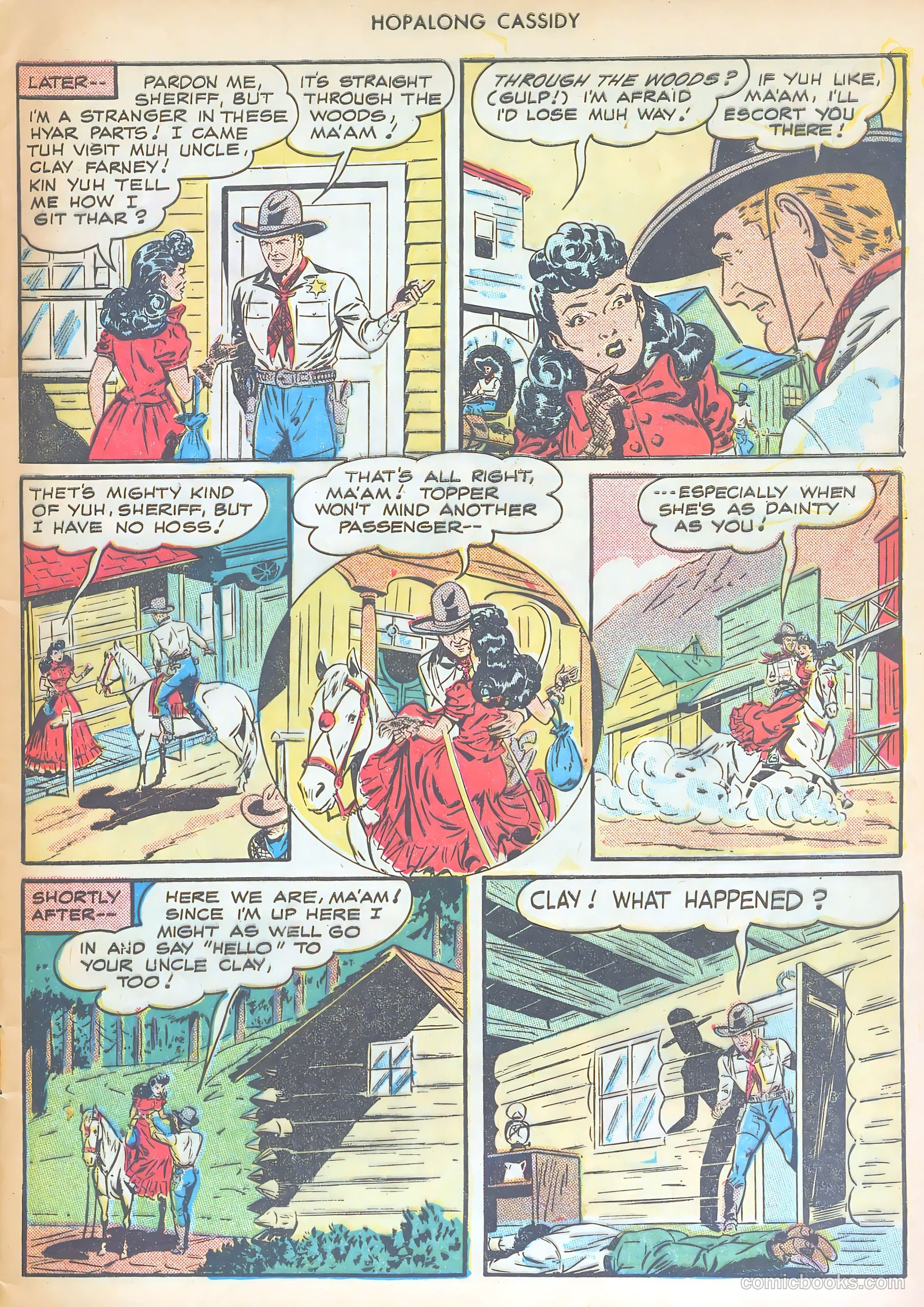 Hopalong Cassidy #20 (1948) — page 9 of 52