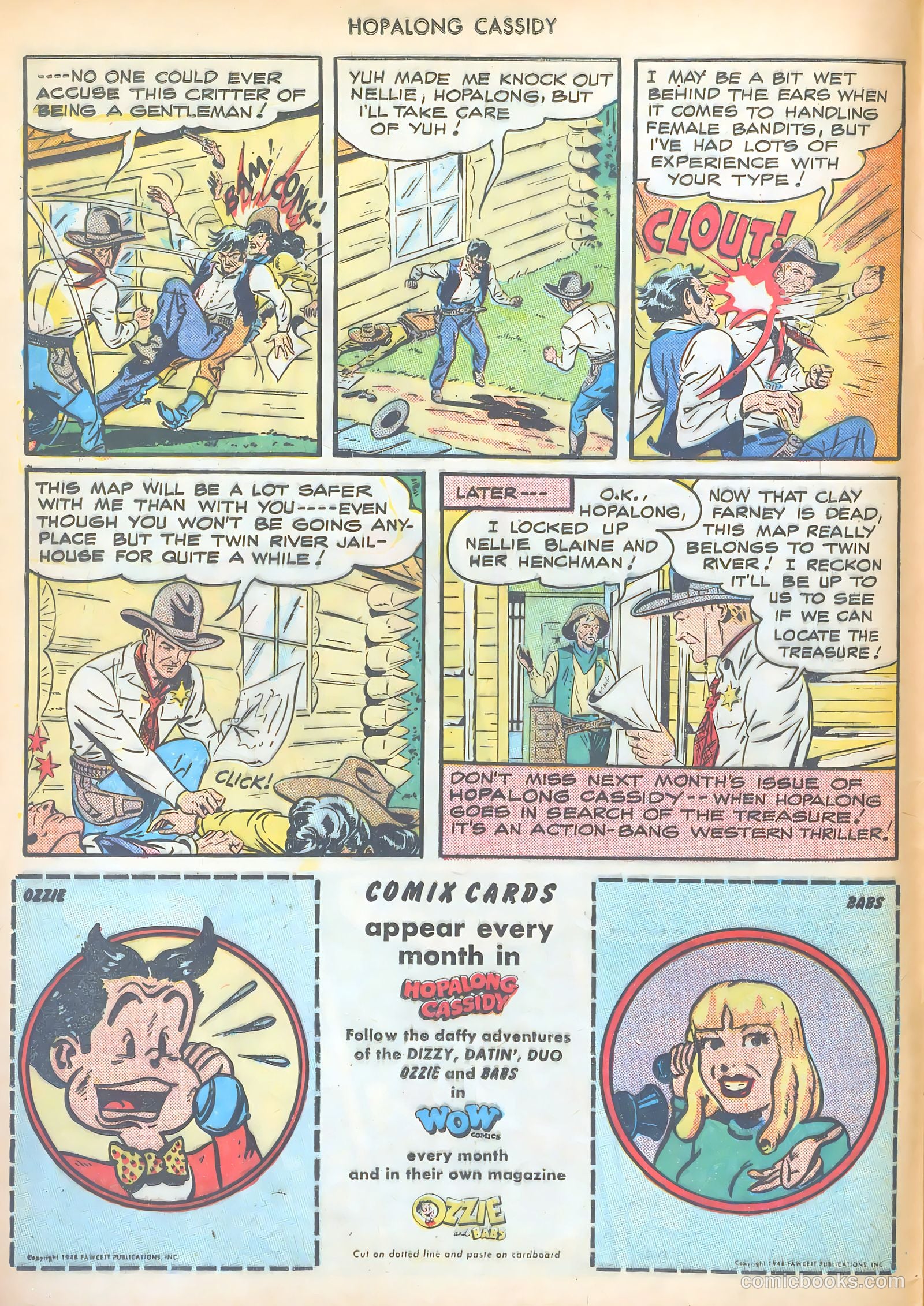 Hopalong Cassidy #20 (1948) — page 12 of 52