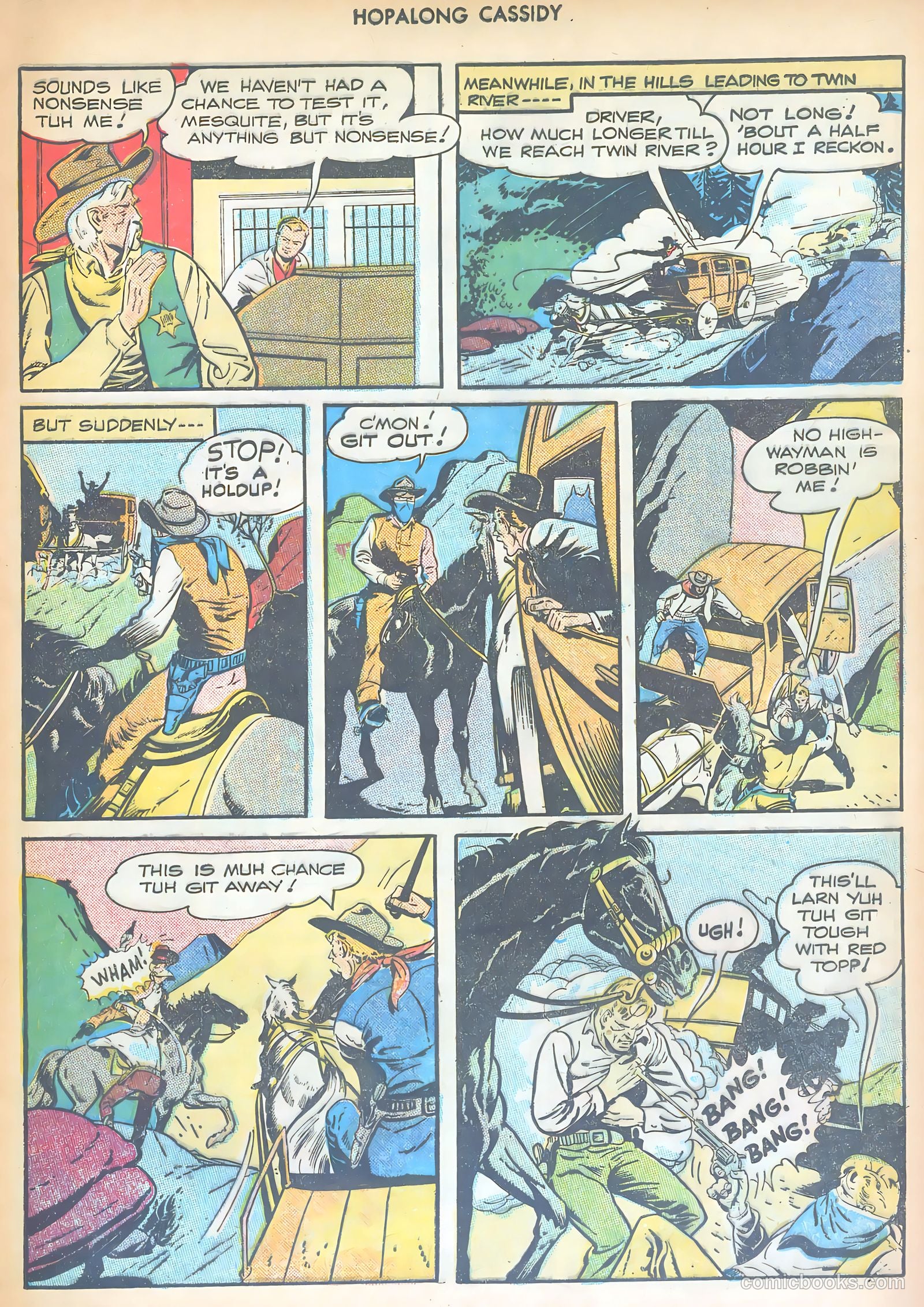 Hopalong Cassidy #20 (1948) — page 17 of 52