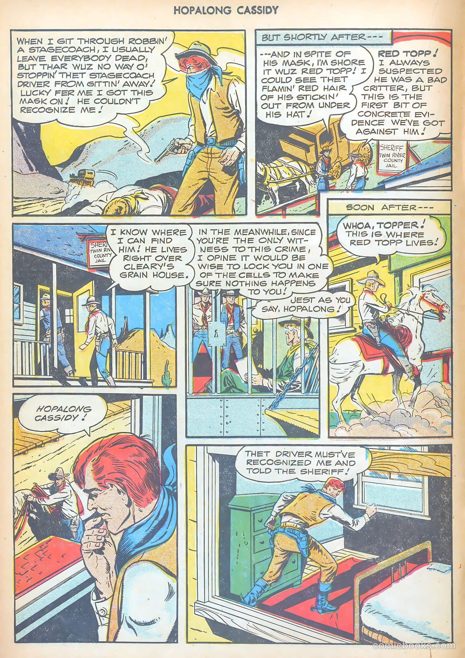 Hopalong Cassidy #20 (1948) — page 18 of 52