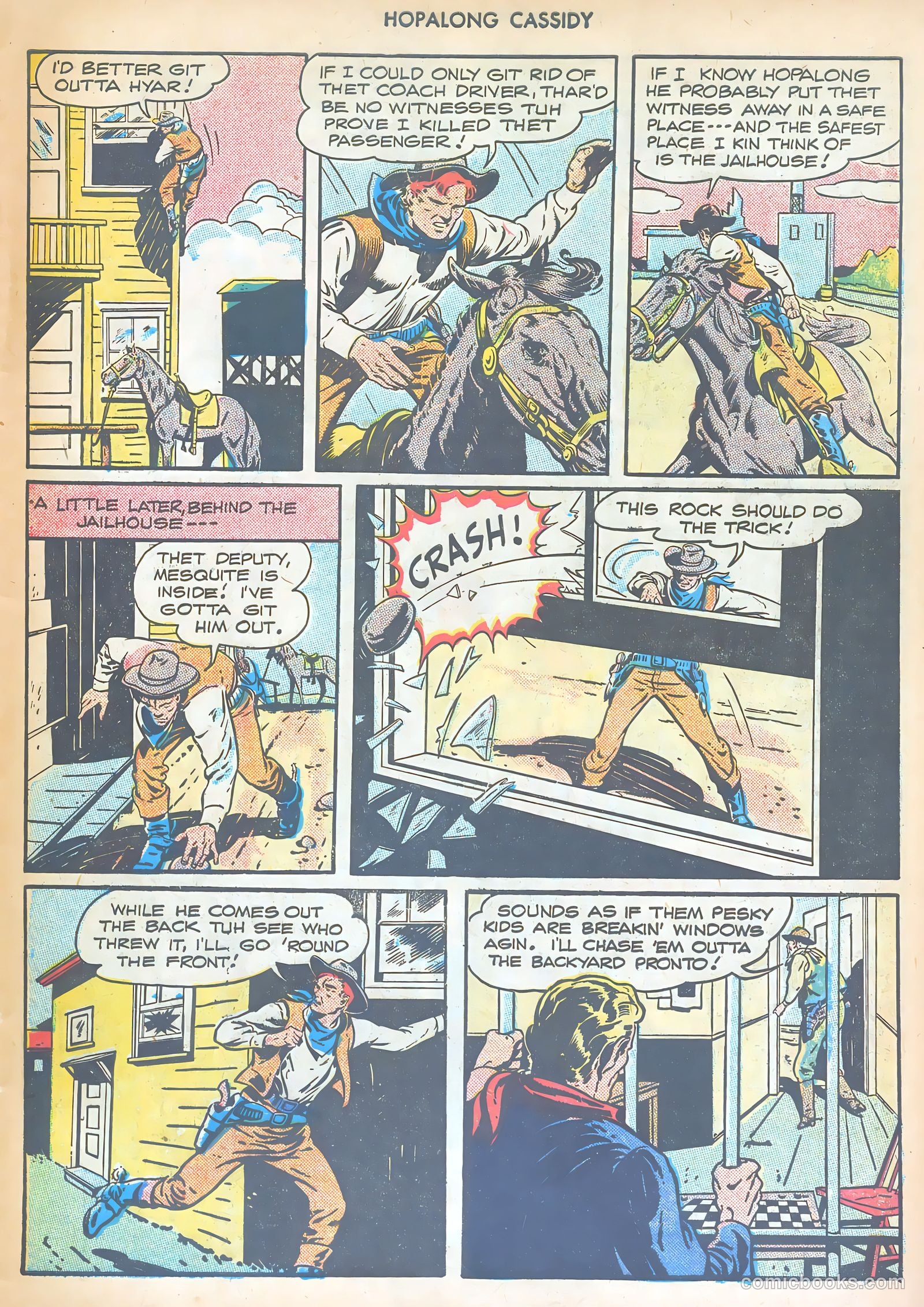 Hopalong Cassidy #20 (1948) — page 19 of 52