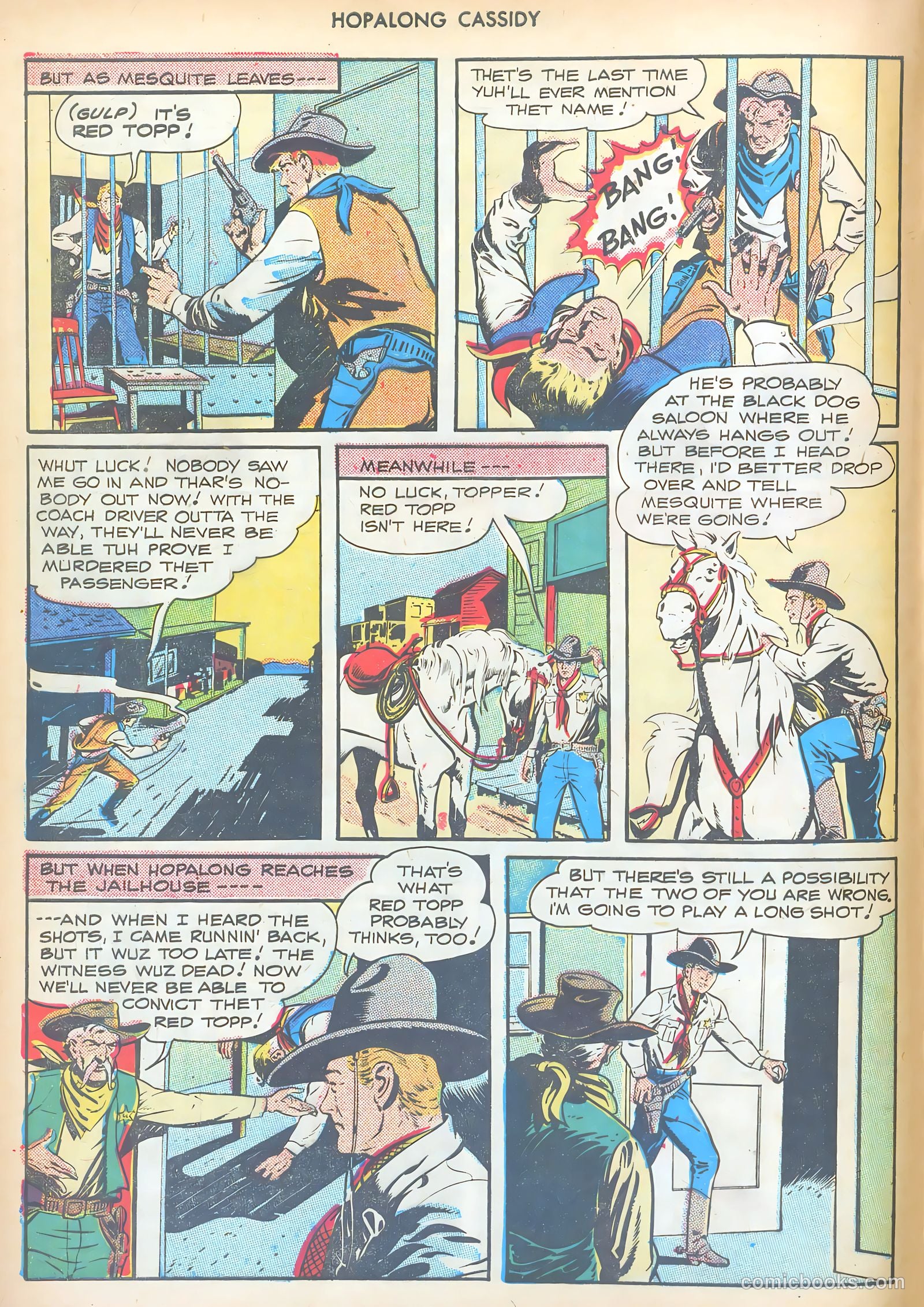 Hopalong Cassidy #20 (1948) — page 20 of 52