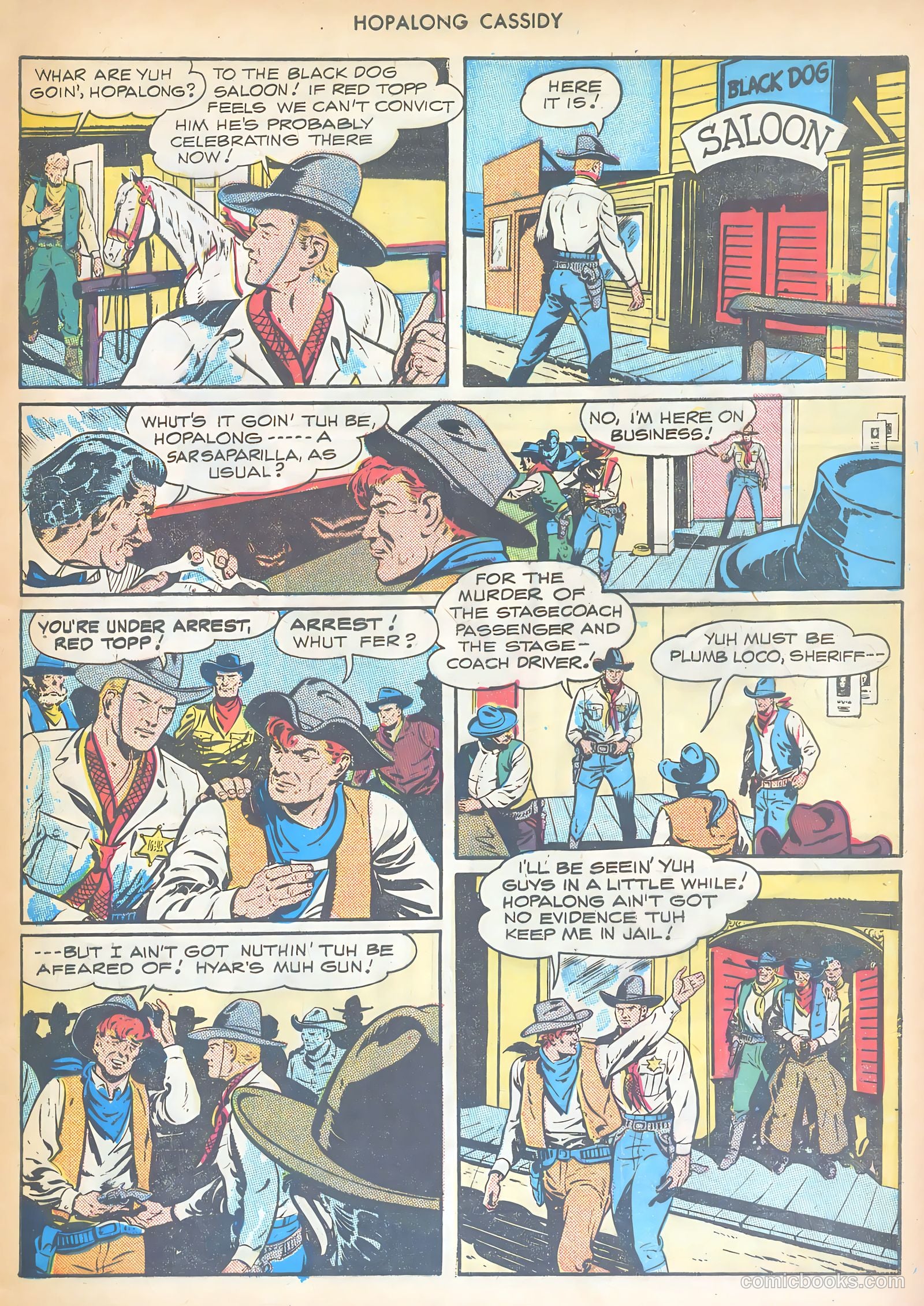 Hopalong Cassidy #20 (1948) — page 21 of 52