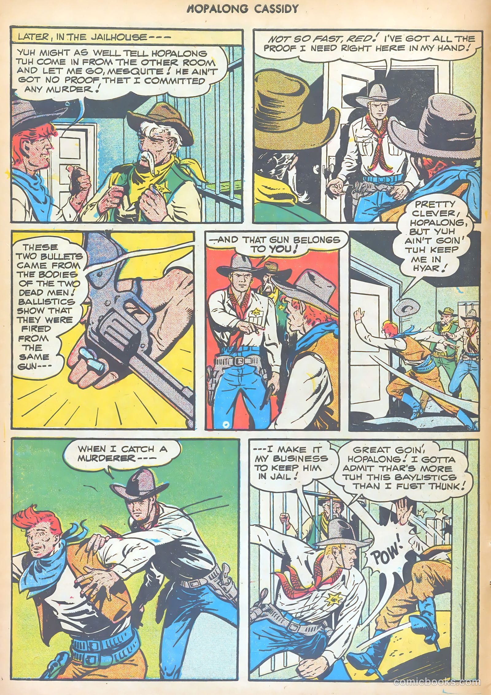 Hopalong Cassidy #20 (1948) — page 22 of 52