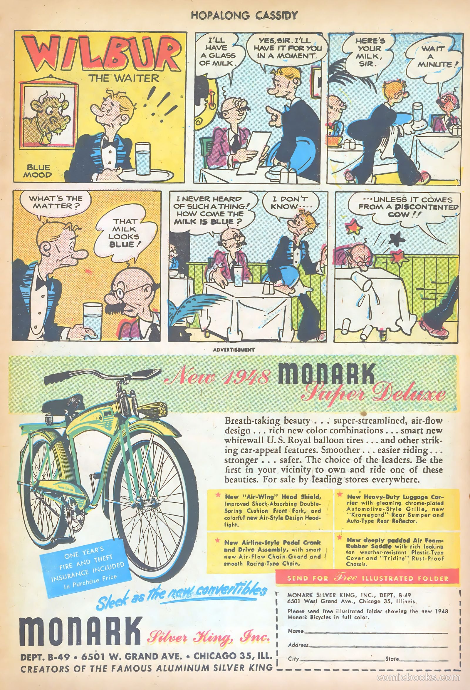 Hopalong Cassidy #20 (1948) — page 23 of 52