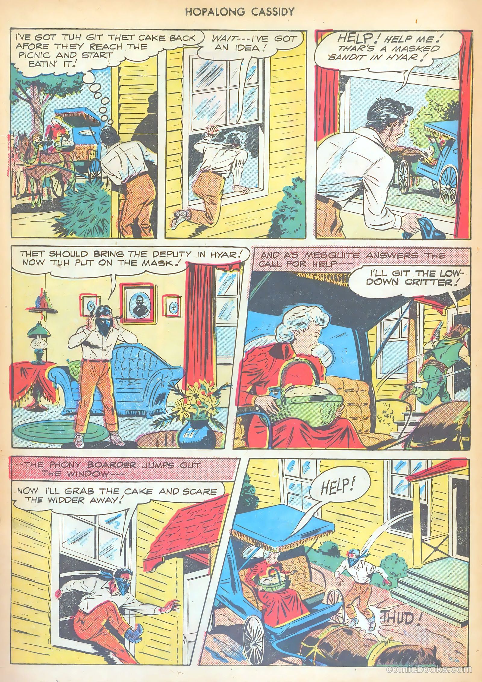 Hopalong Cassidy #20 (1948) — page 28 of 52