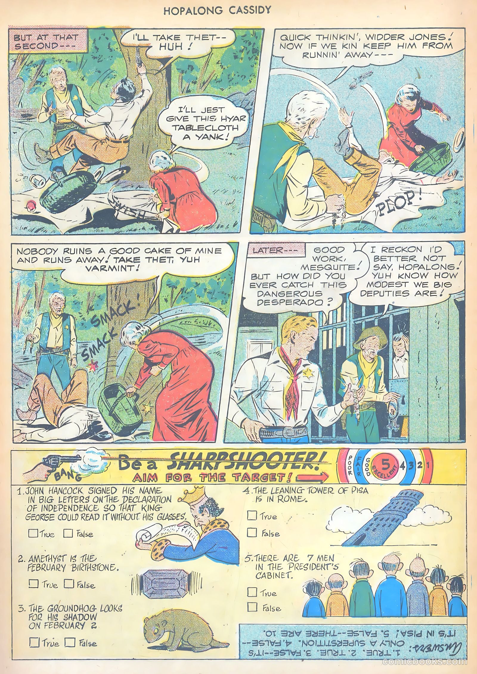 Hopalong Cassidy #20 (1948) — page 32 of 52