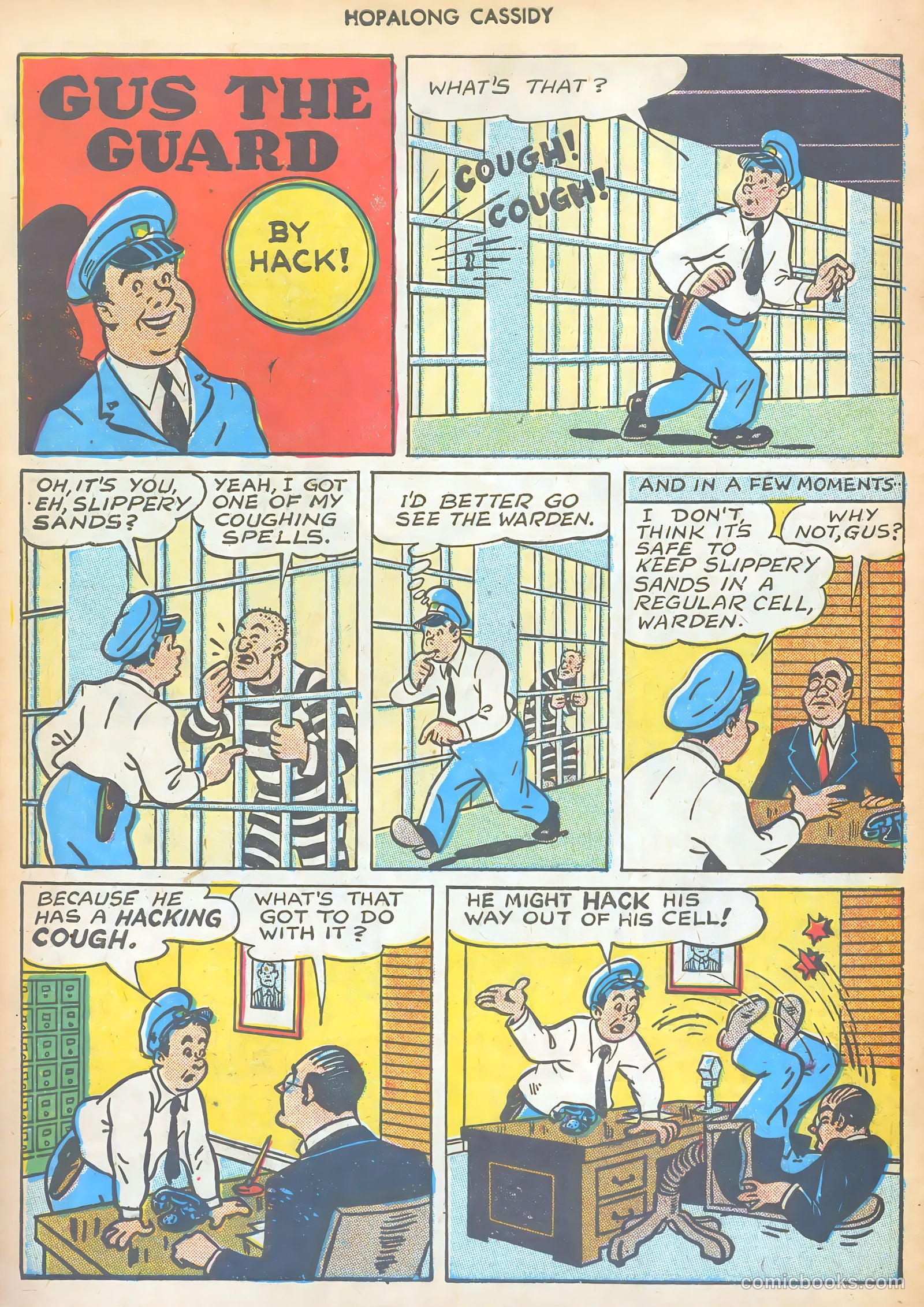 Hopalong Cassidy #20 (1948) — page 34 of 52