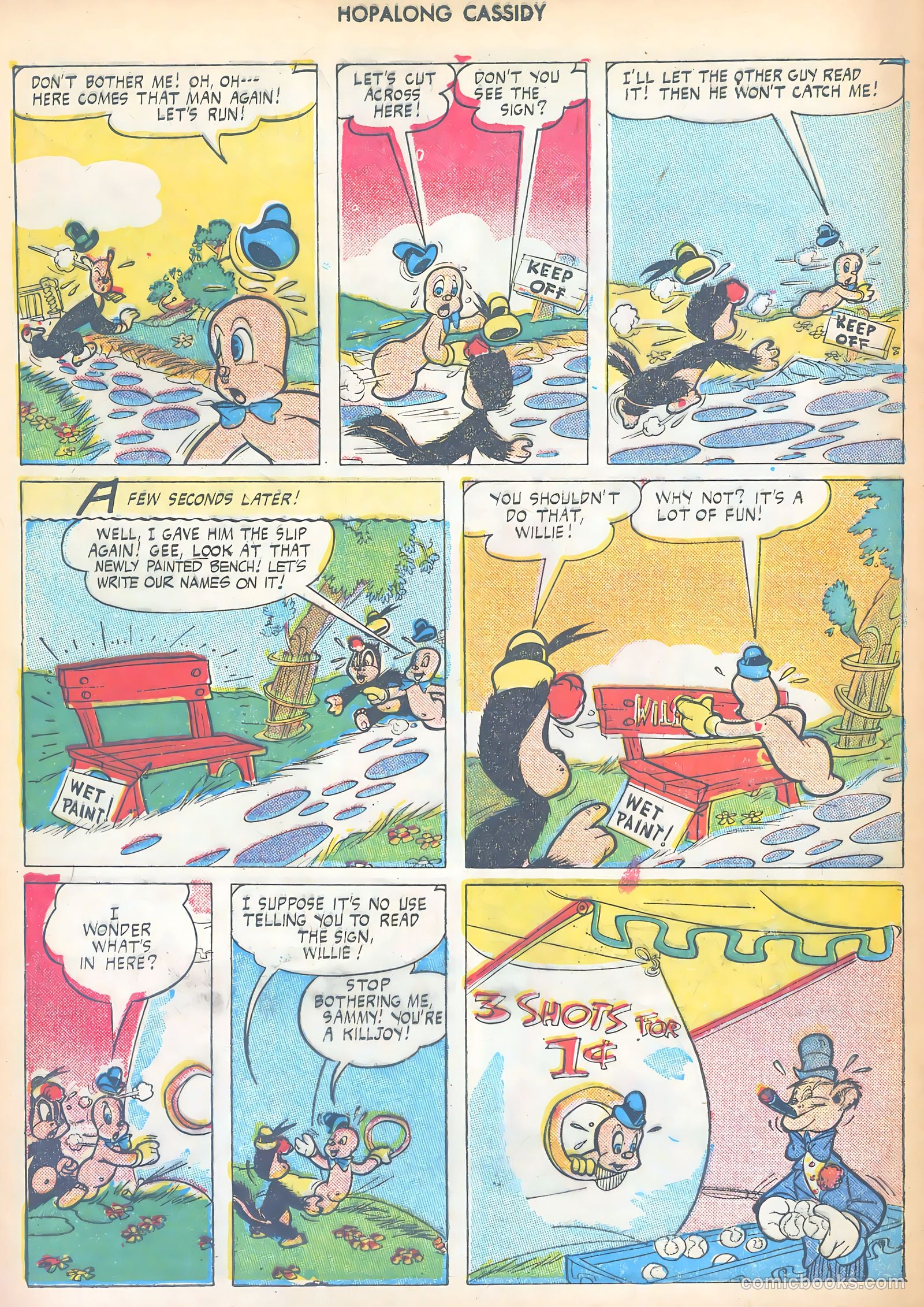 Hopalong Cassidy #20 (1948) — page 36 of 52