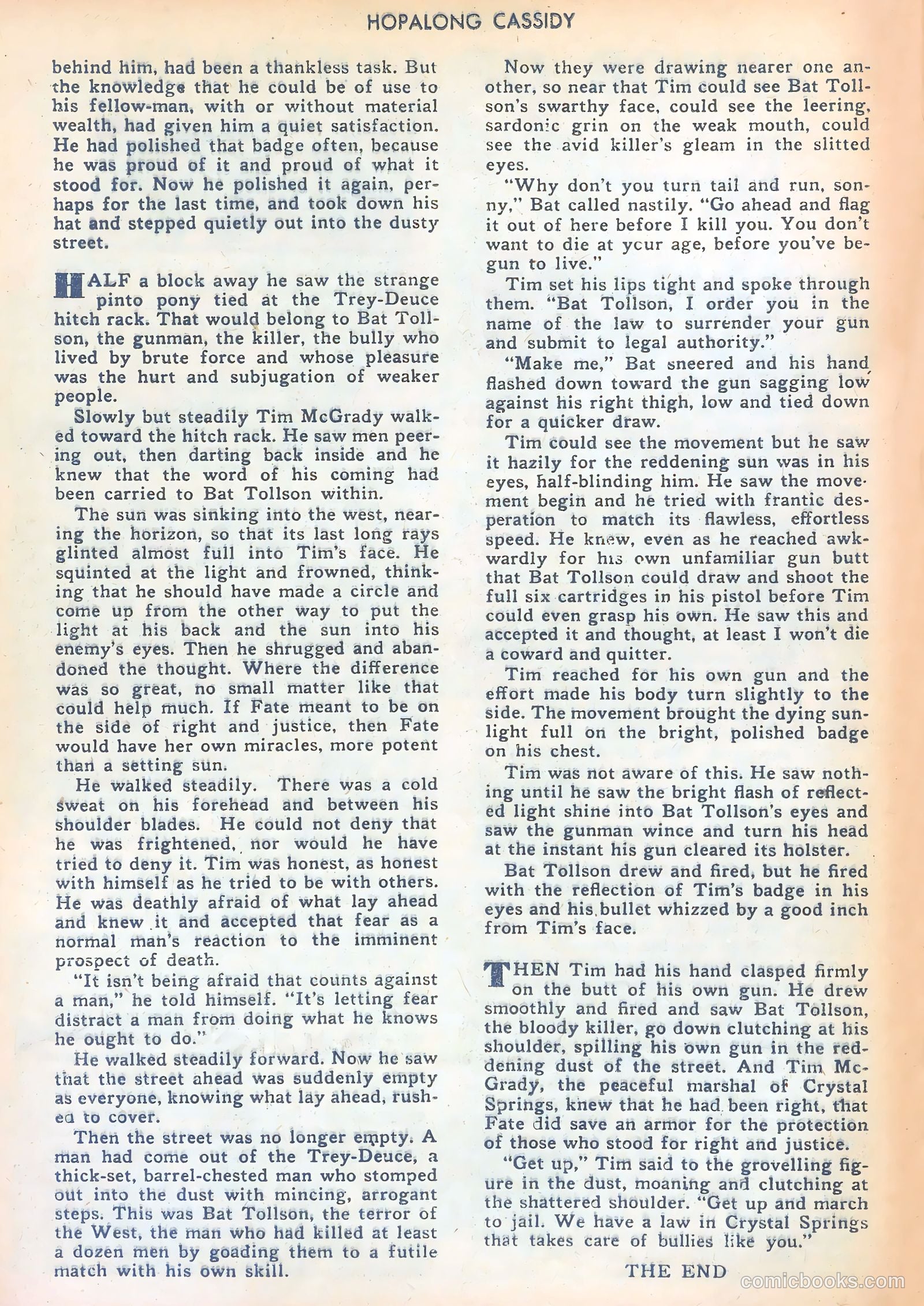Hopalong Cassidy #20 (1948) — page 40 of 52