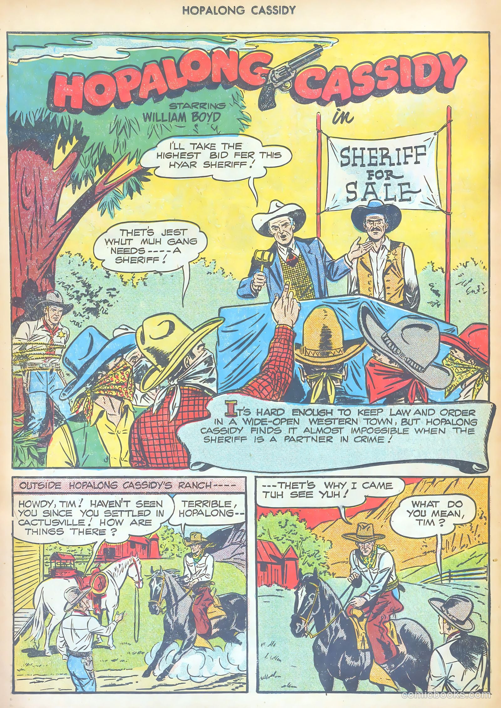Hopalong Cassidy #20 (1948) — page 42 of 52