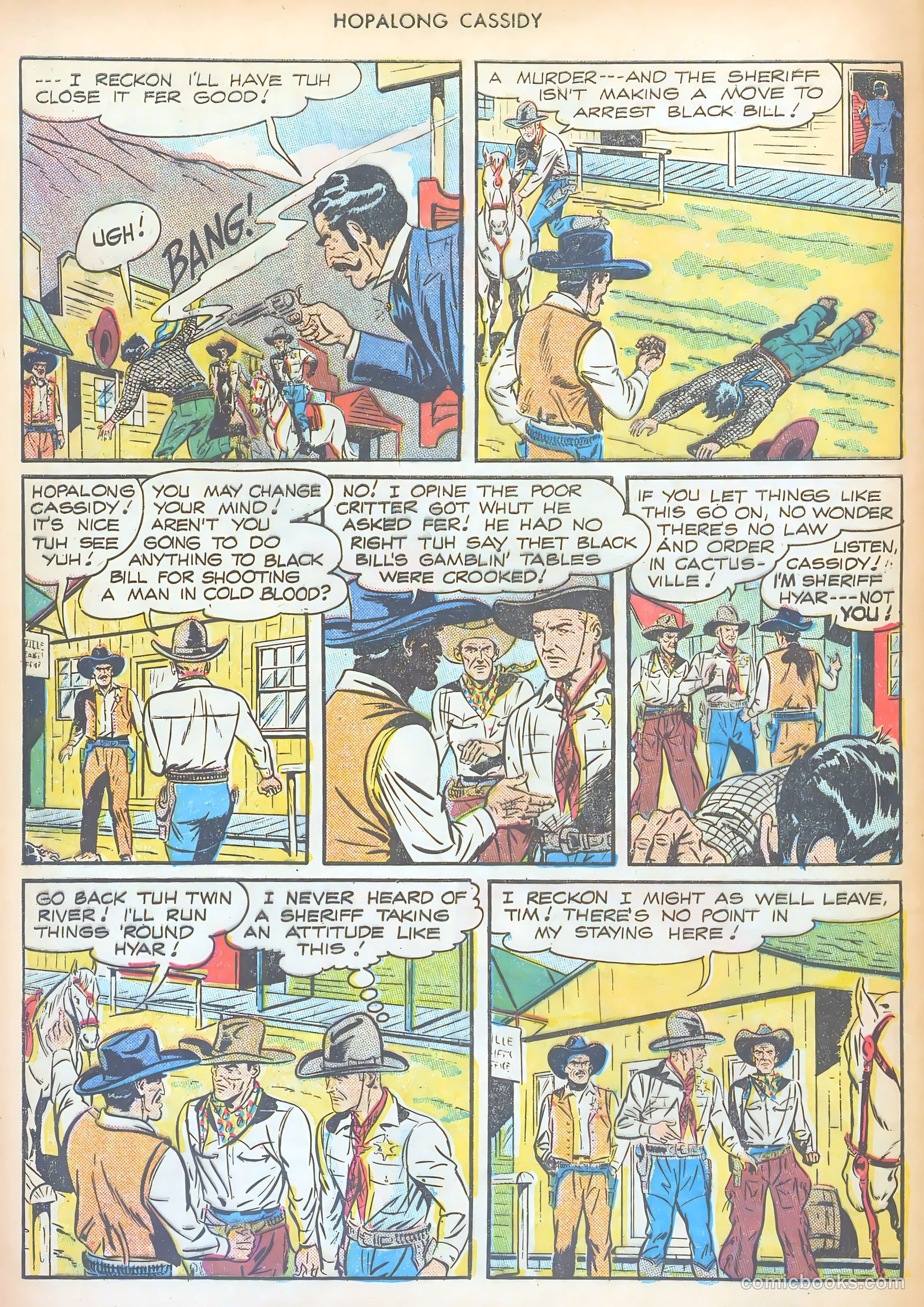 Hopalong Cassidy #20 (1948) — page 44 of 52