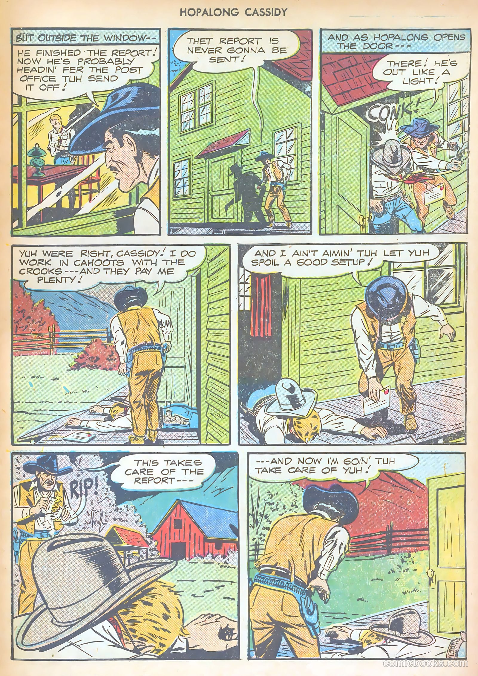 Hopalong Cassidy #20 (1948) — page 47 of 52