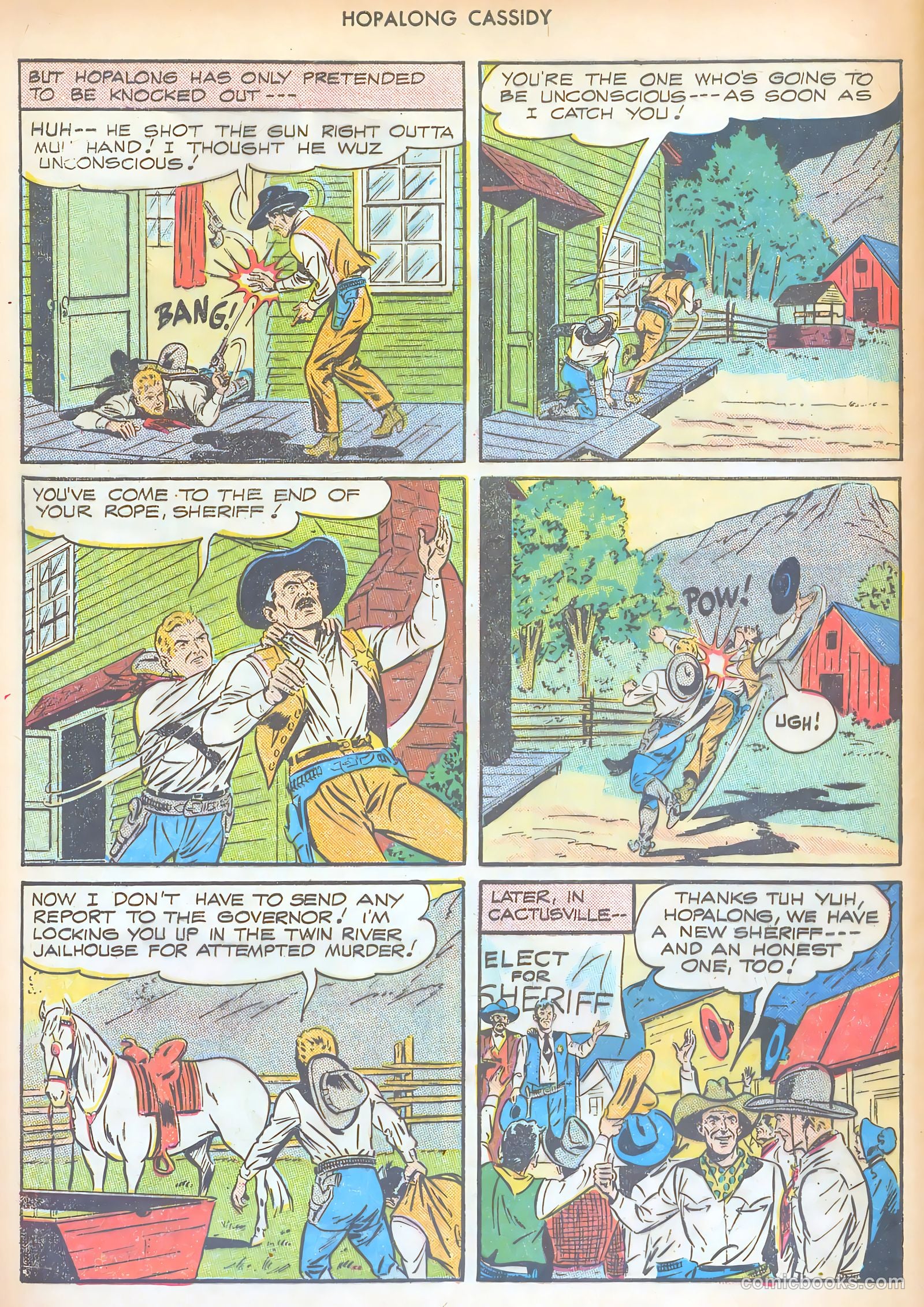 Hopalong Cassidy #20 (1948) — page 48 of 52