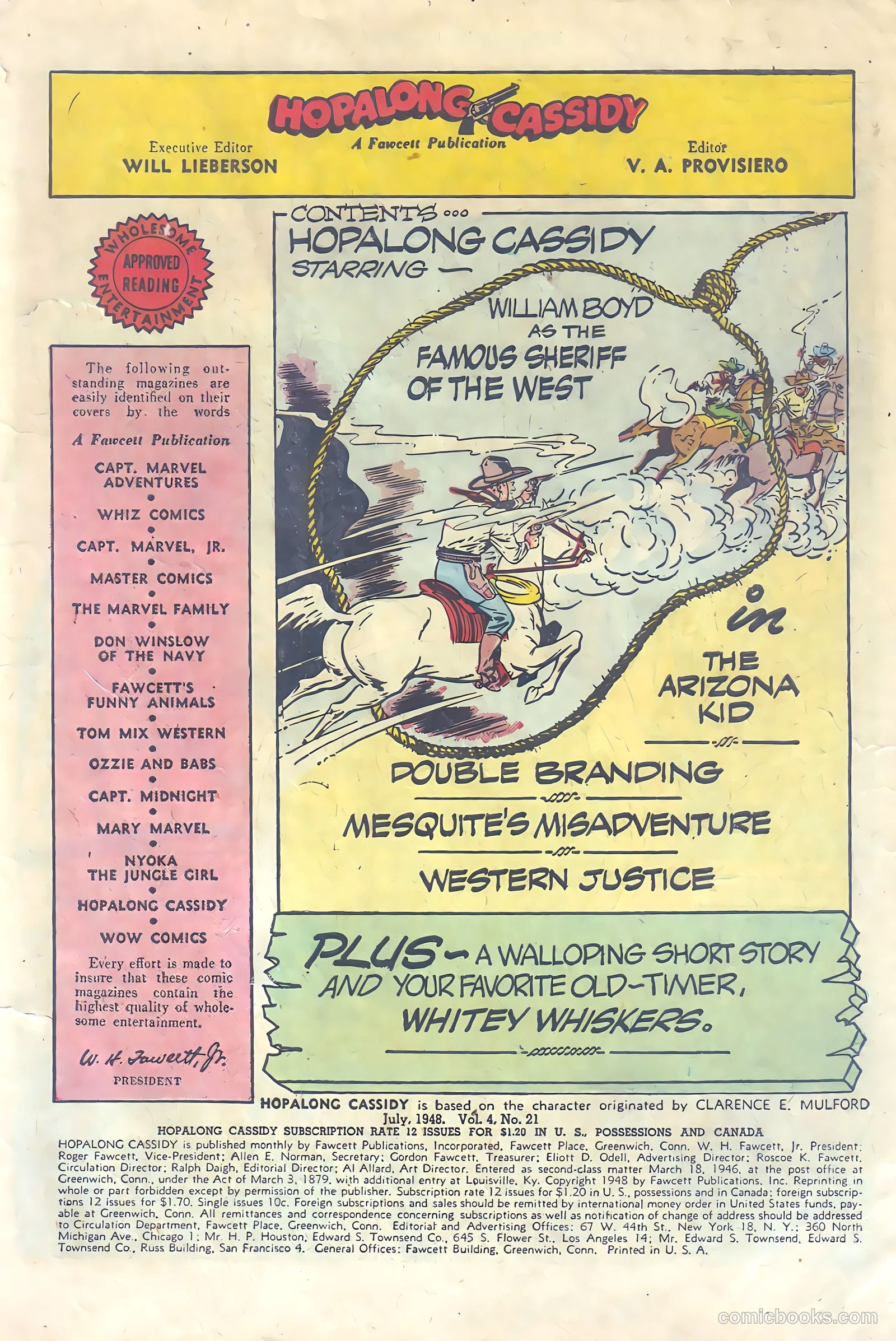 Hopalong Cassidy #21 (1948) — page 3 of 52