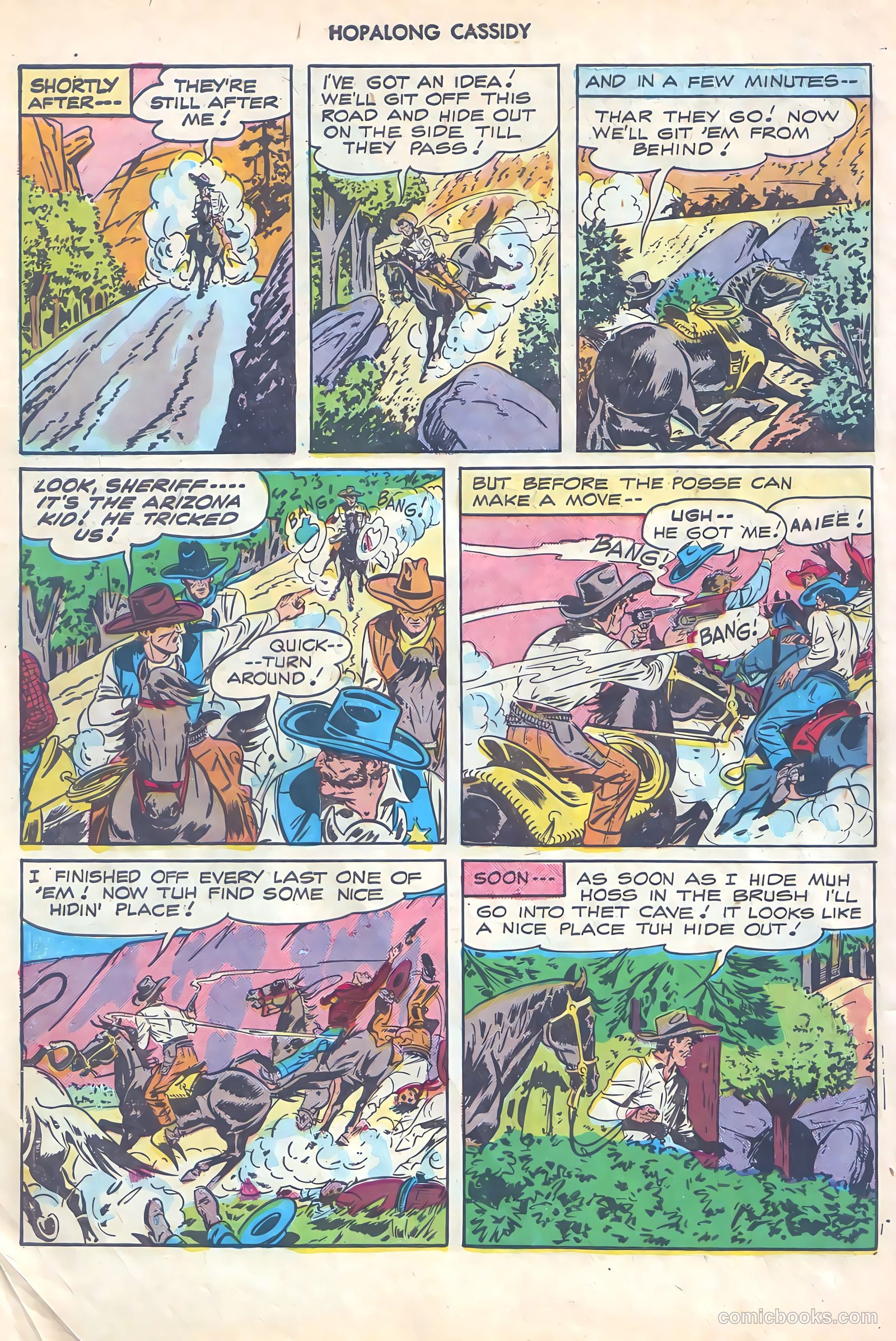 Hopalong Cassidy #21 (1948) — page 6 of 52