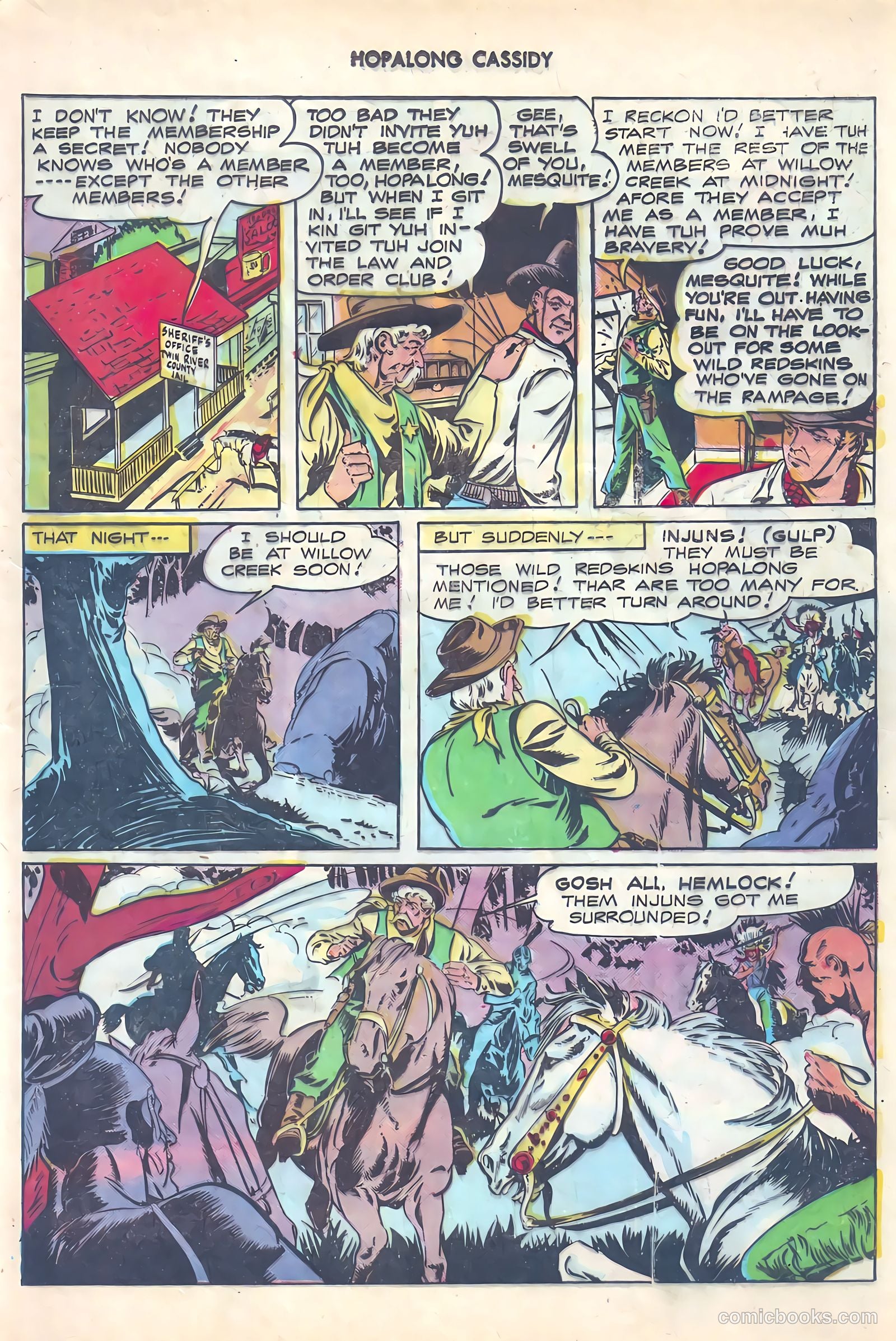 Hopalong Cassidy #21 (1948) — page 29 of 52