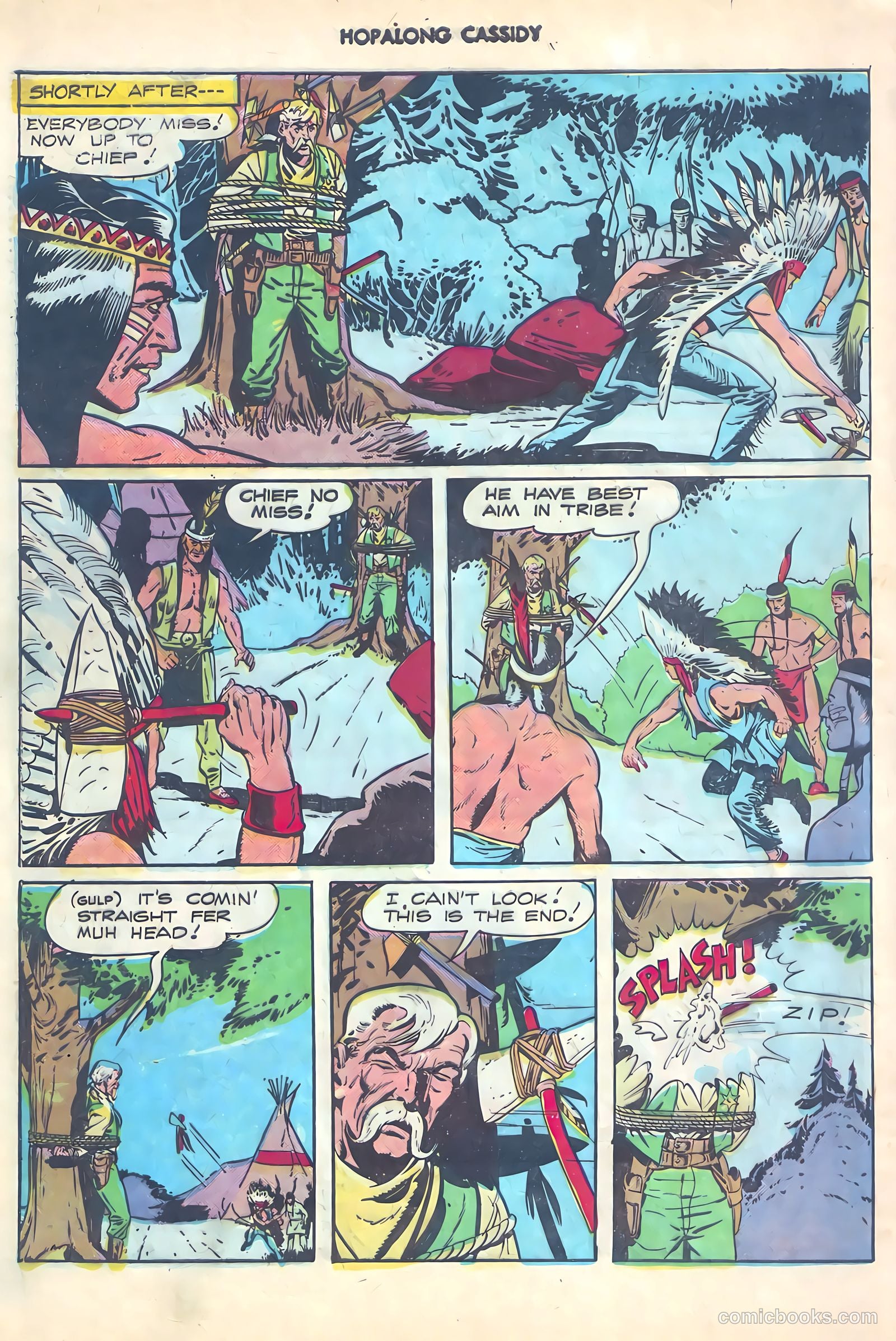 Hopalong Cassidy #21 (1948) — page 32 of 52