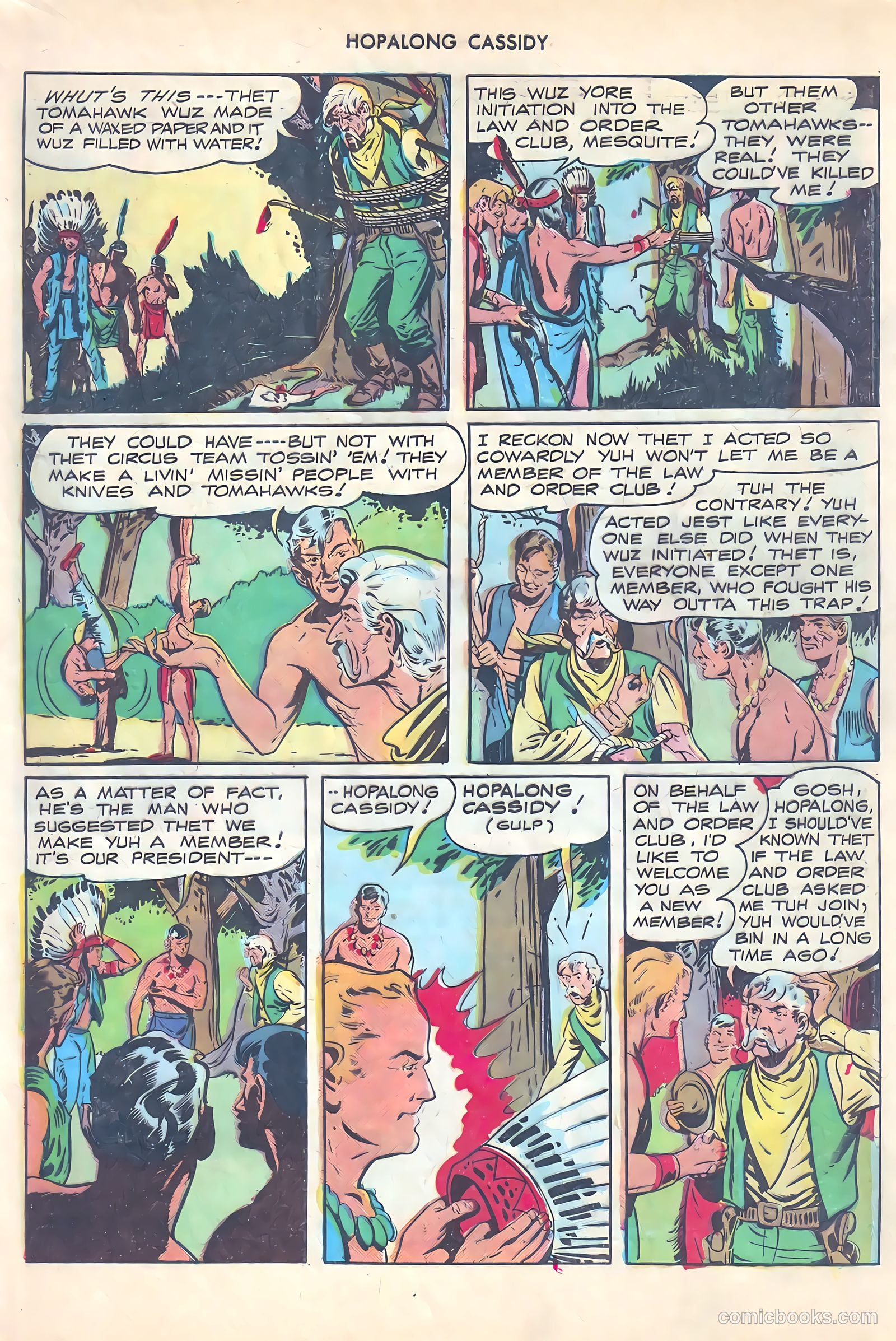 Hopalong Cassidy #21 (1948) — page 33 of 52