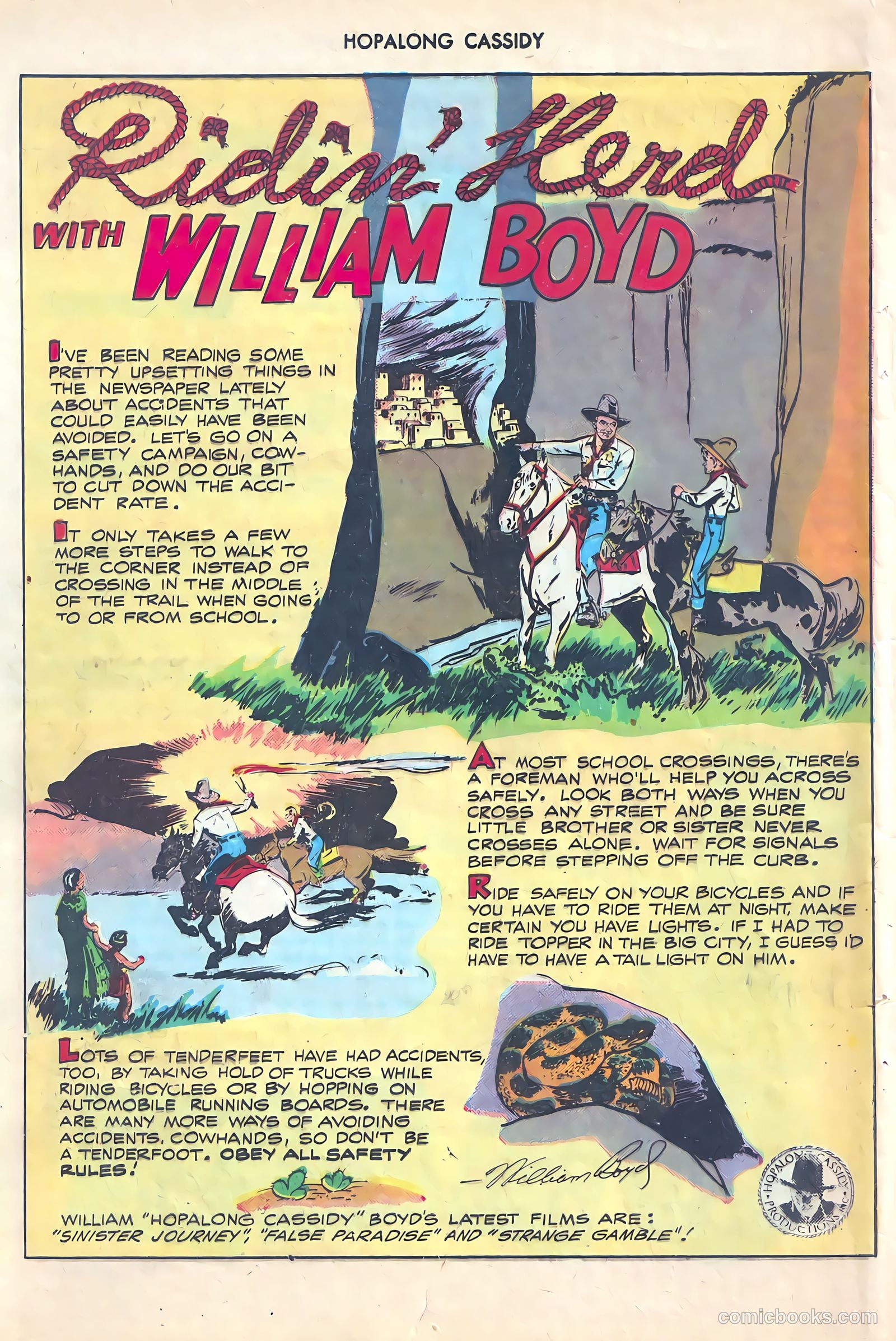 Hopalong Cassidy #21 (1948) — page 36 of 52