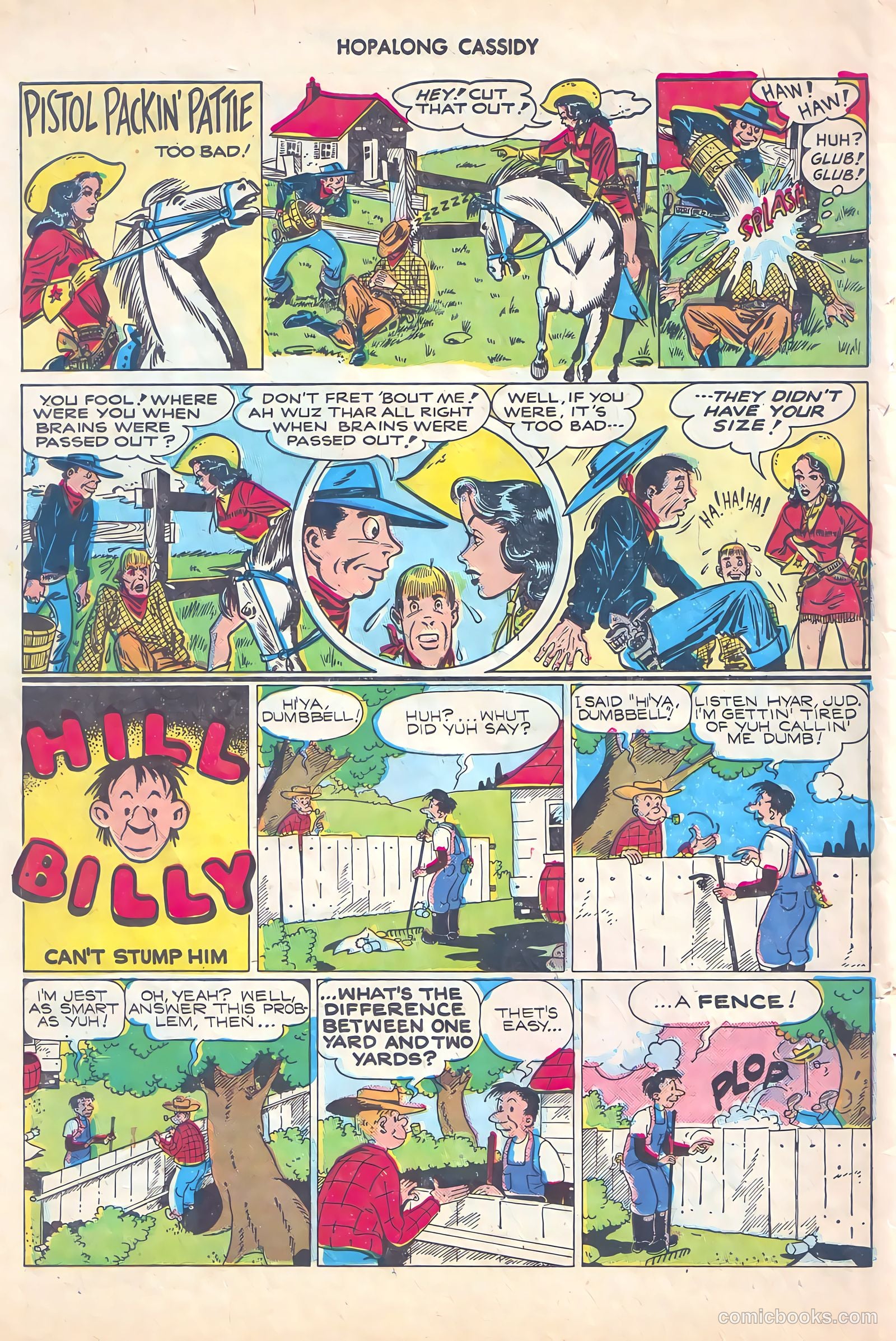 Hopalong Cassidy #21 (1948) — page 38 of 52