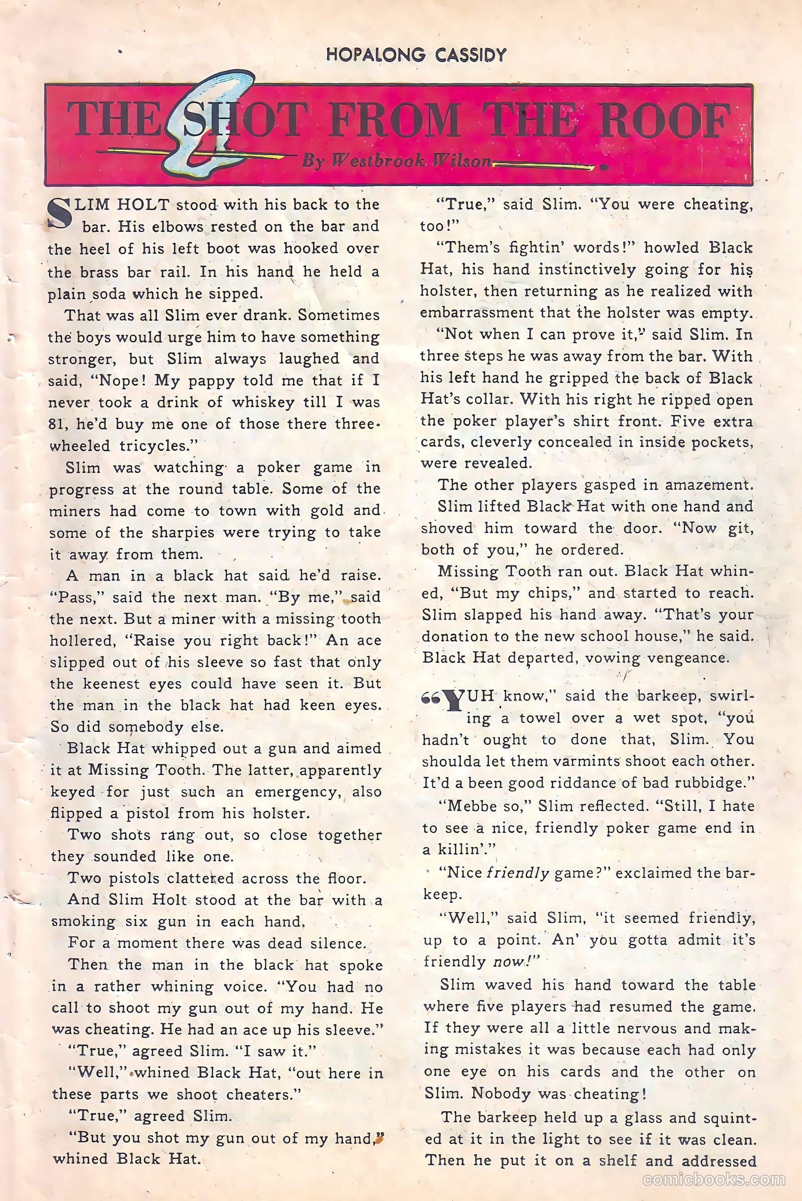 Hopalong Cassidy #21 (1948) — page 39 of 52