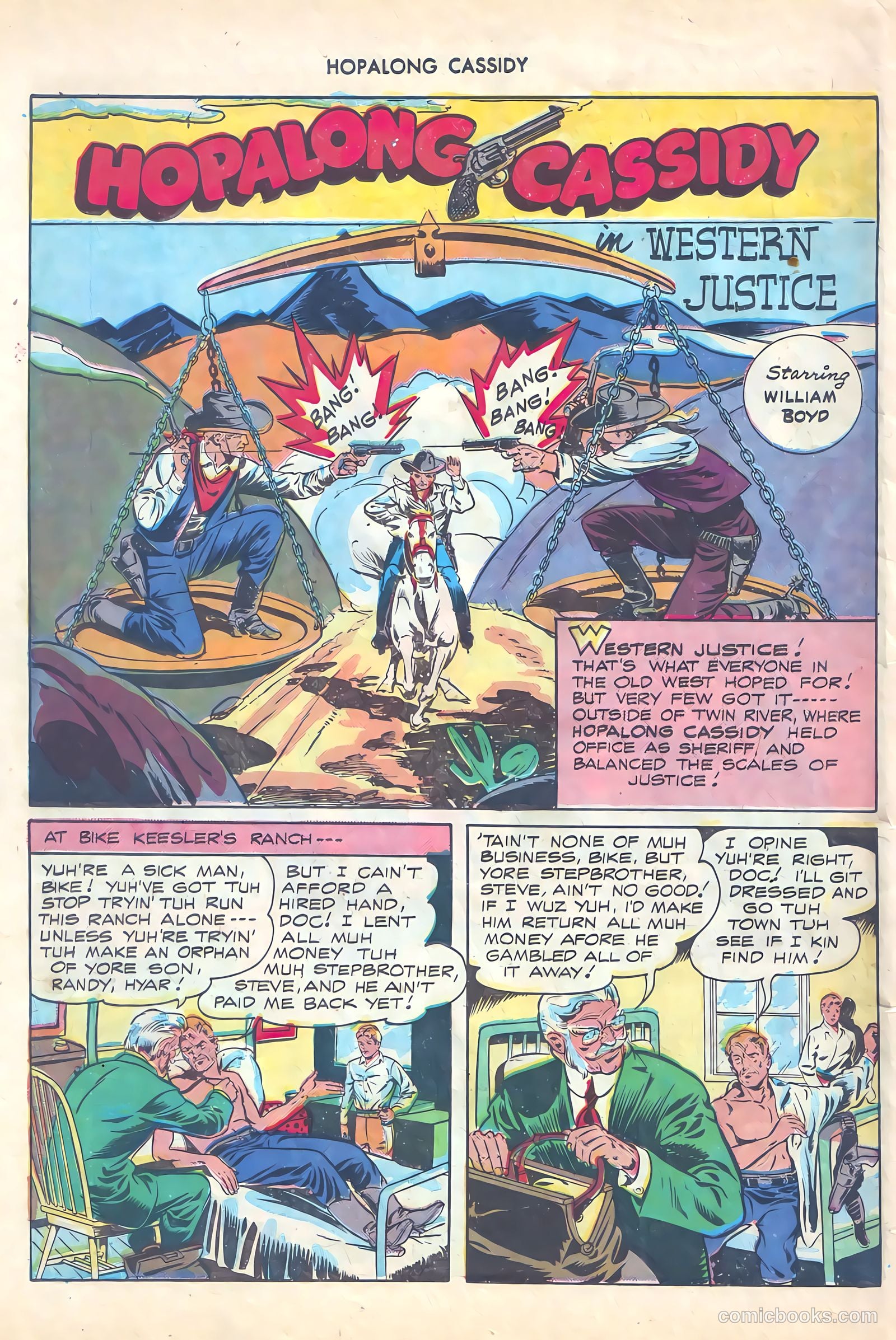 Hopalong Cassidy #21 (1948) — page 42 of 52