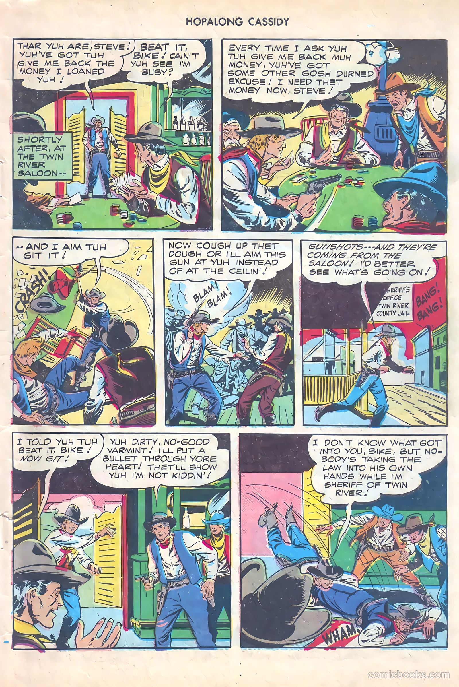 Hopalong Cassidy #21 (1948) — page 43 of 52