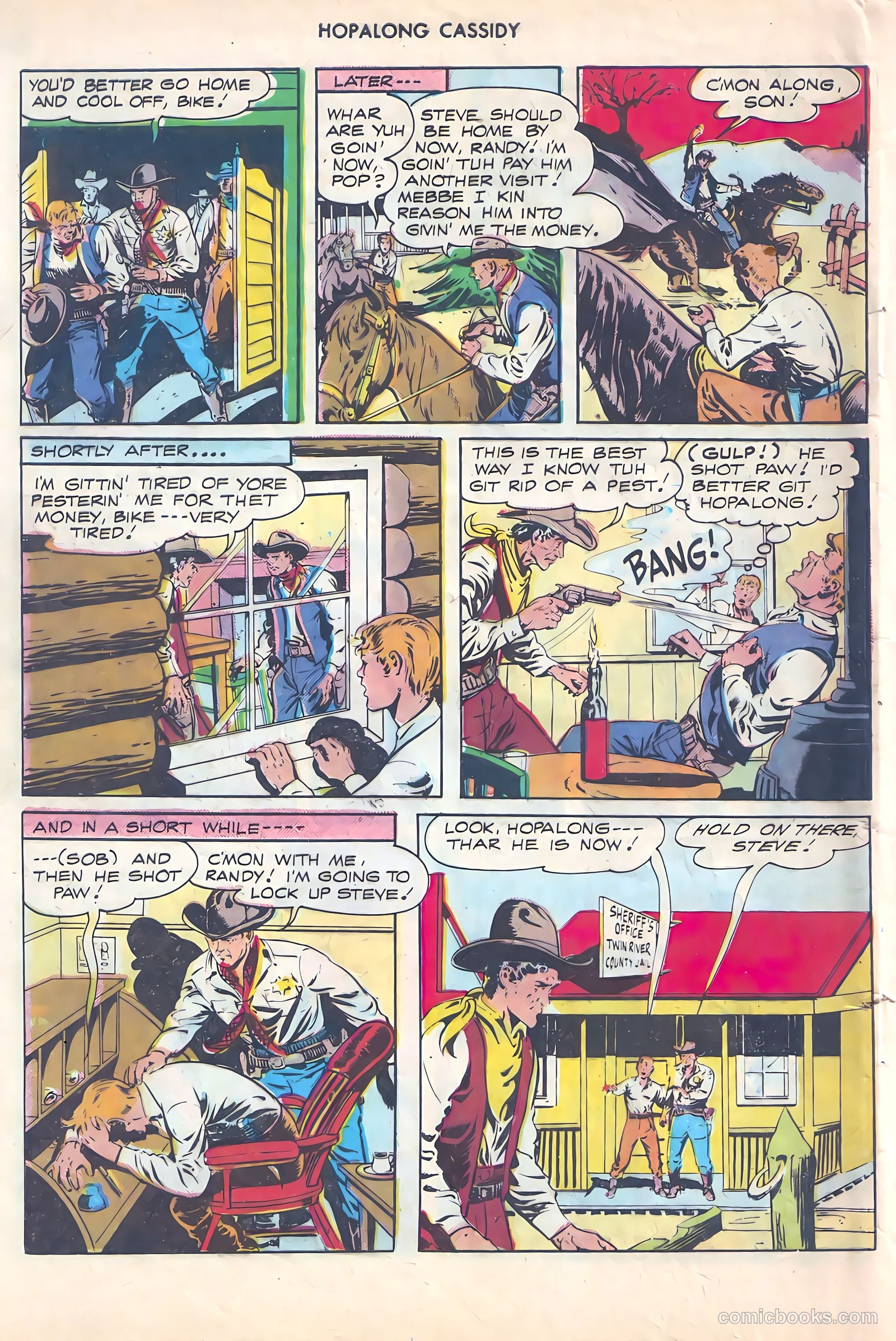 Hopalong Cassidy #21 (1948) — page 44 of 52