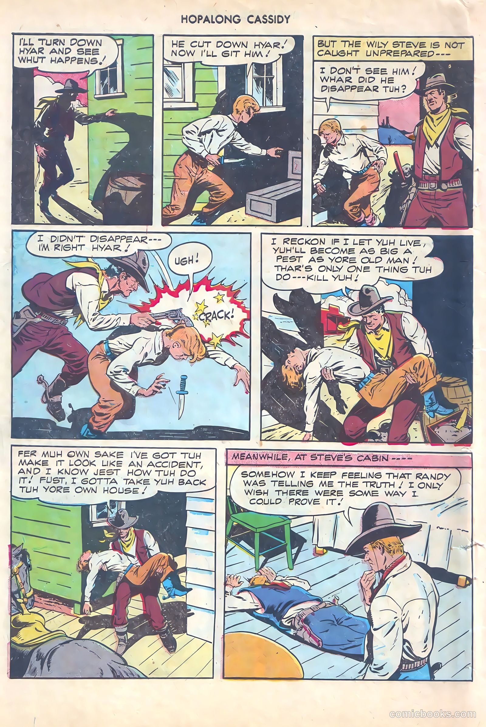 Hopalong Cassidy #21 (1948) — page 46 of 52