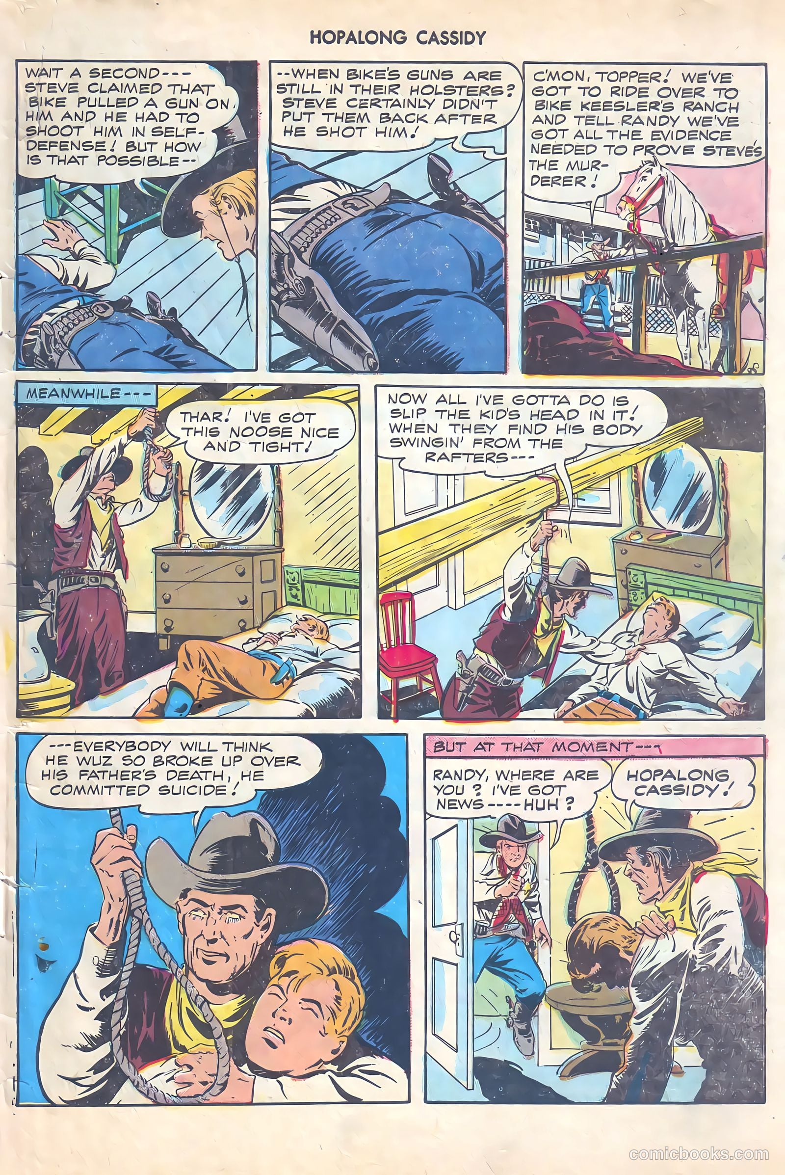 Hopalong Cassidy #21 (1948) — page 47 of 52