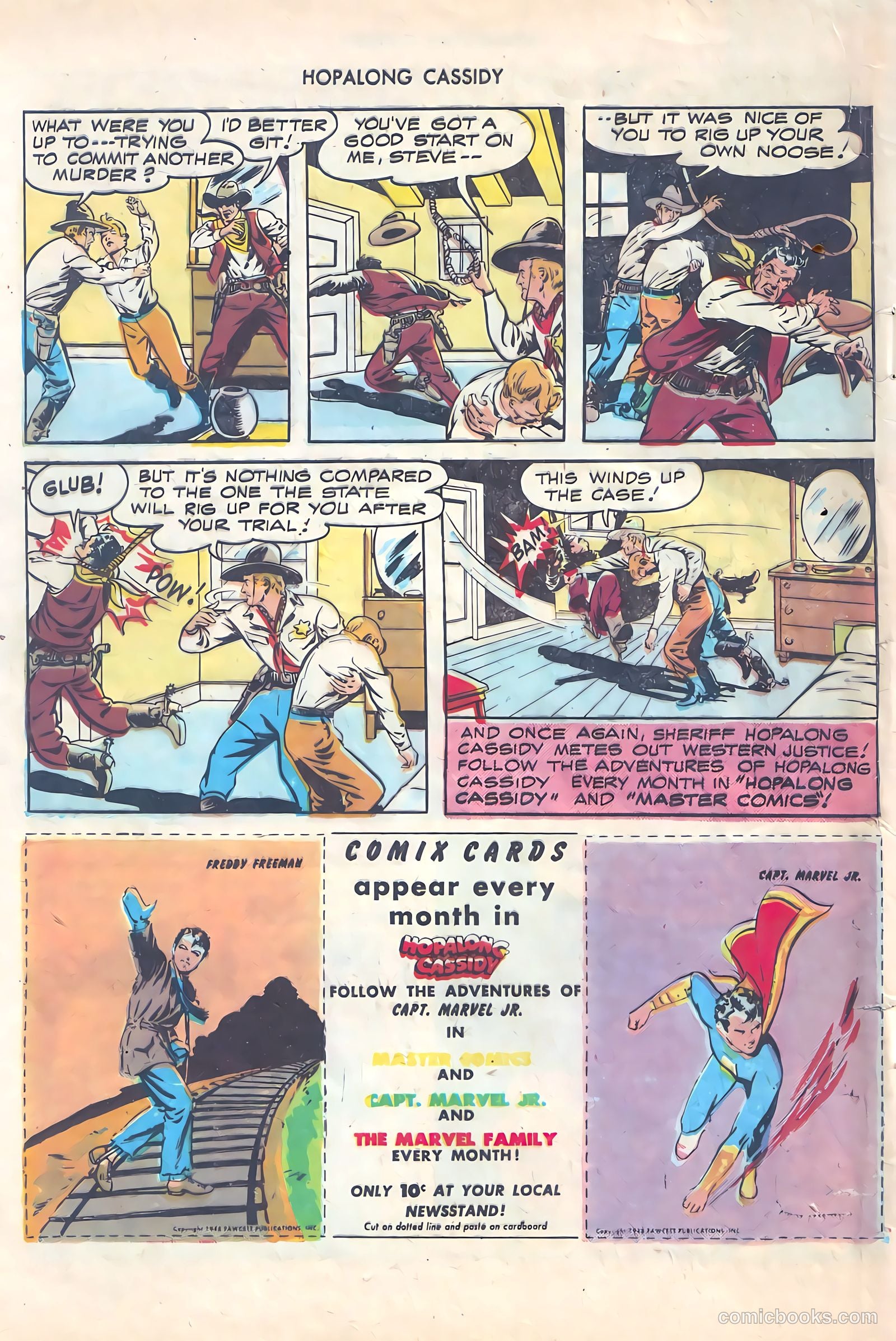 Hopalong Cassidy #21 (1948) — page 48 of 52