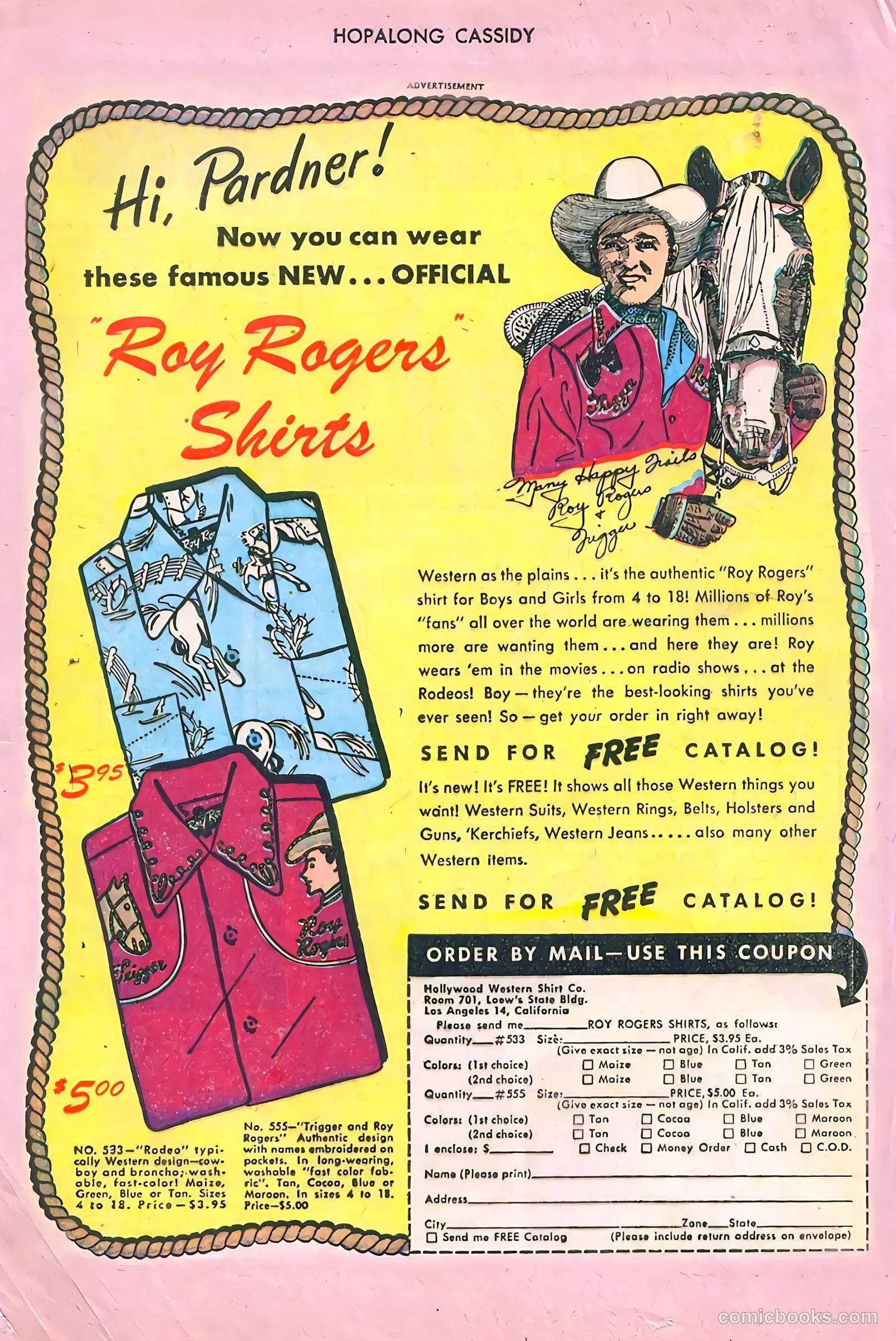 Hopalong Cassidy #21 (1948) — page 49 of 52