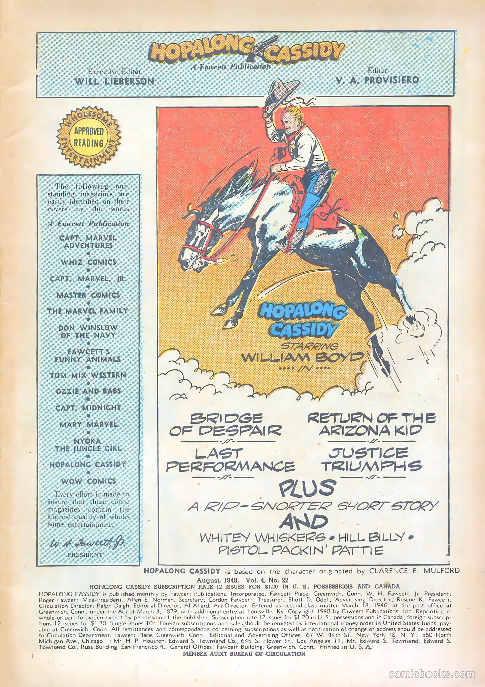 Hopalong Cassidy #22 (1948) — page 3 of 52