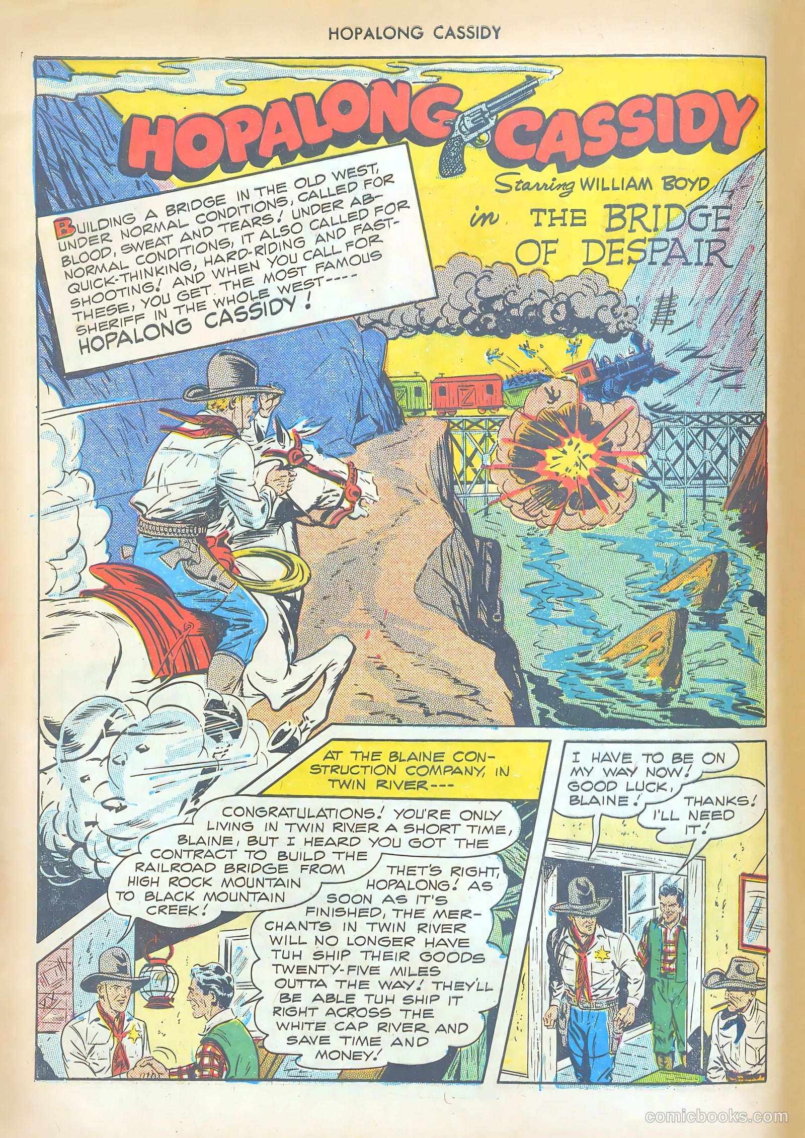 Hopalong Cassidy #22 (1948) — page 4 of 52