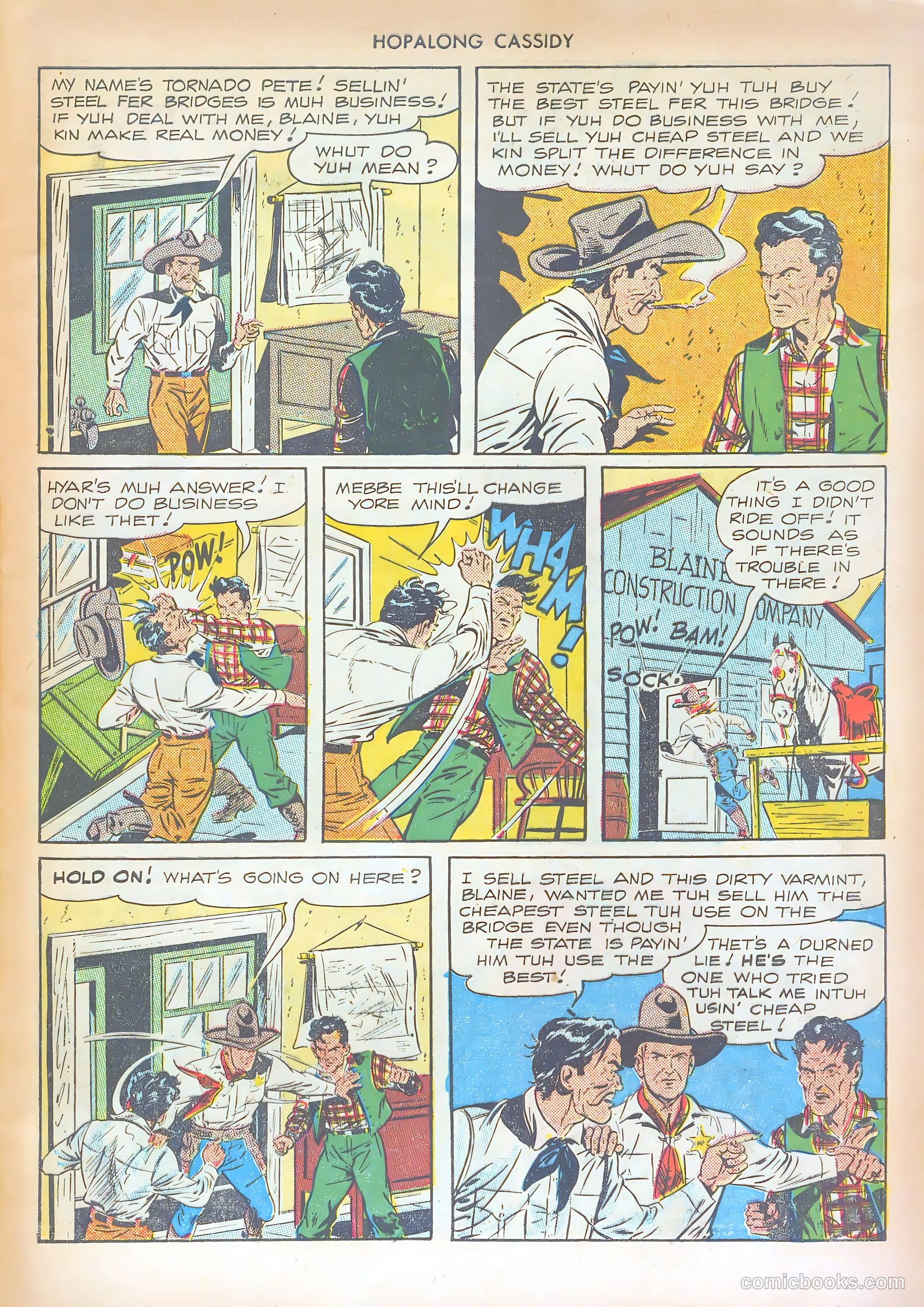 Hopalong Cassidy #22 (1948) — page 5 of 52
