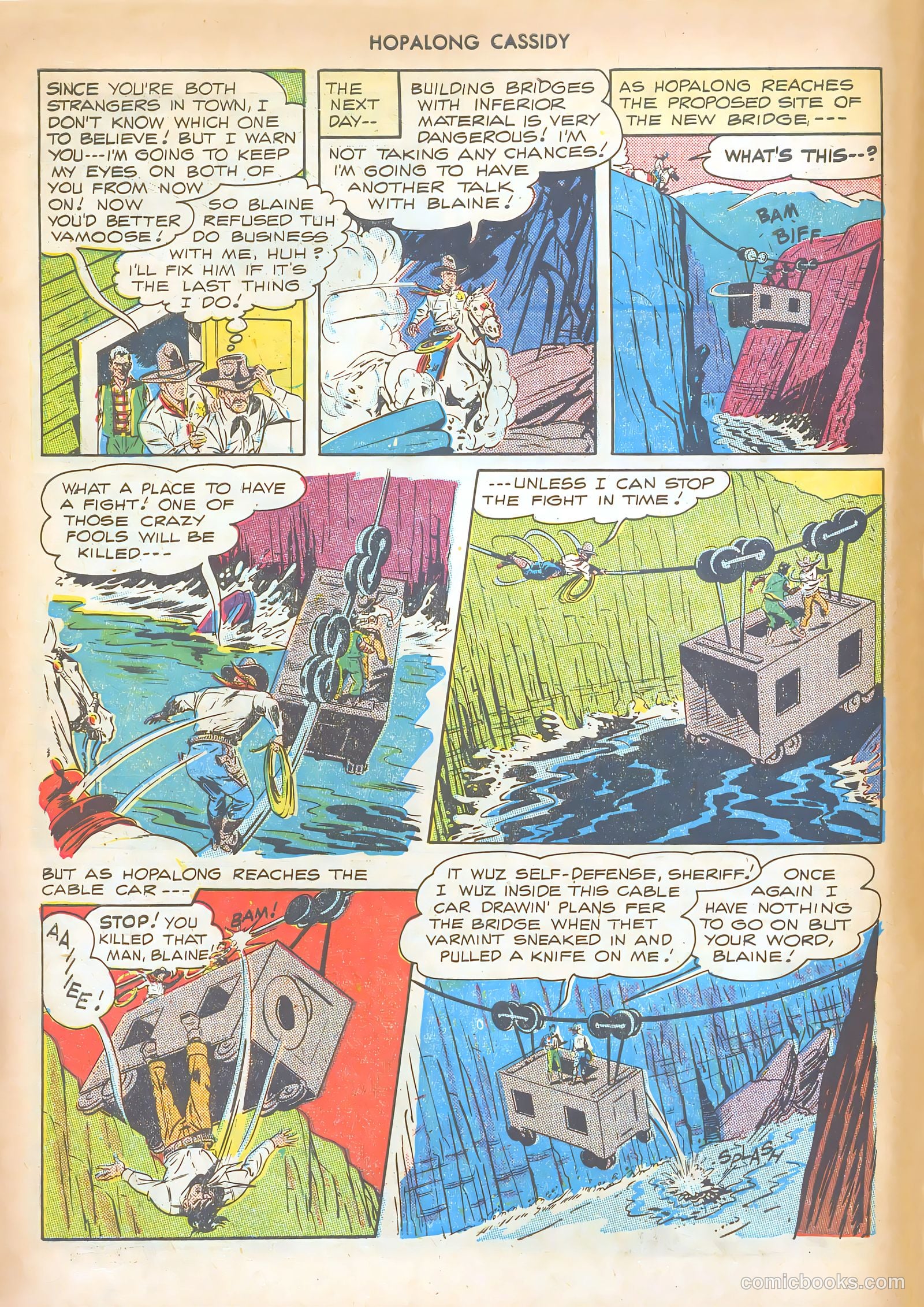 Hopalong Cassidy #22 (1948) — page 6 of 52