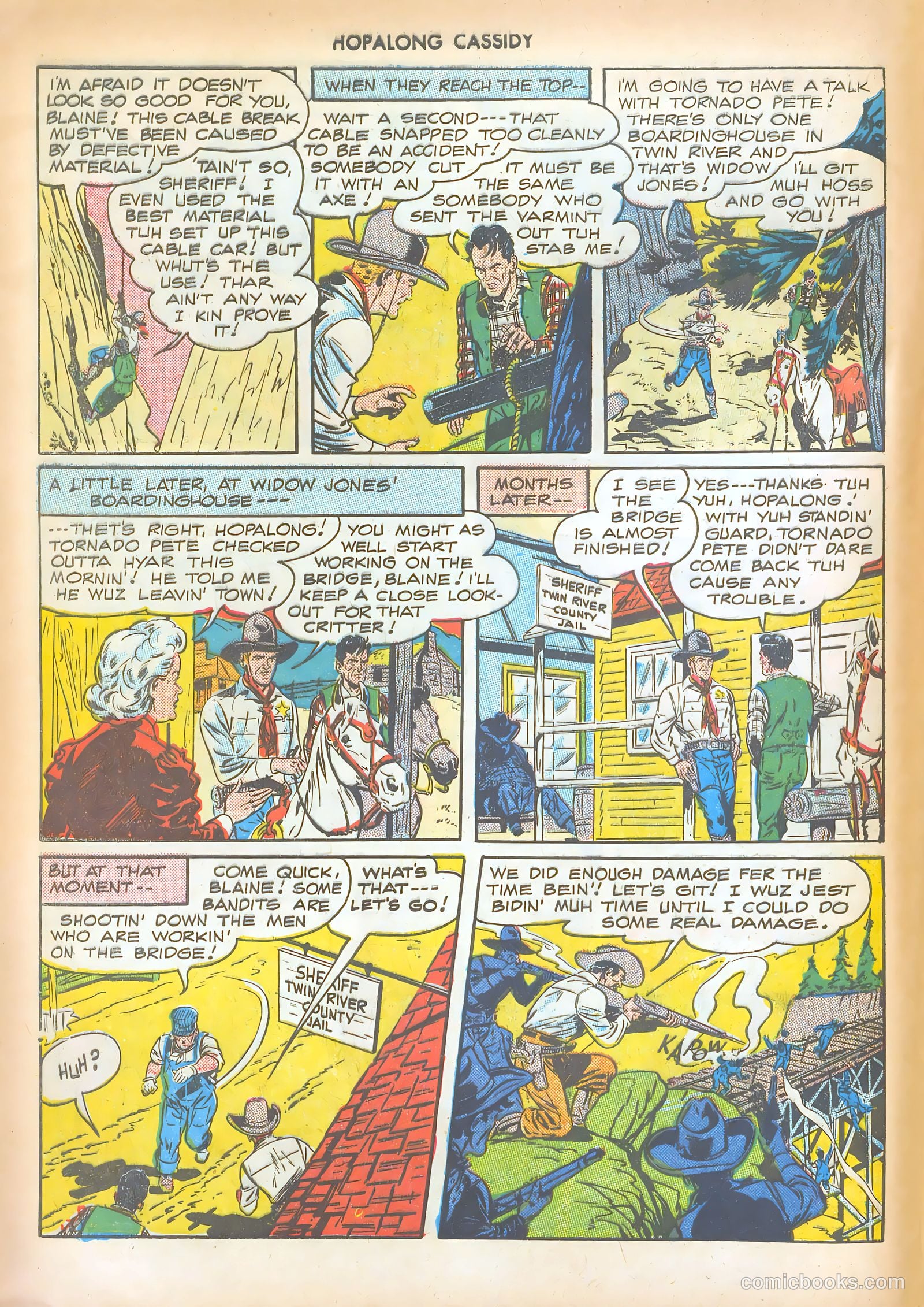 Hopalong Cassidy #22 (1948) — page 8 of 52