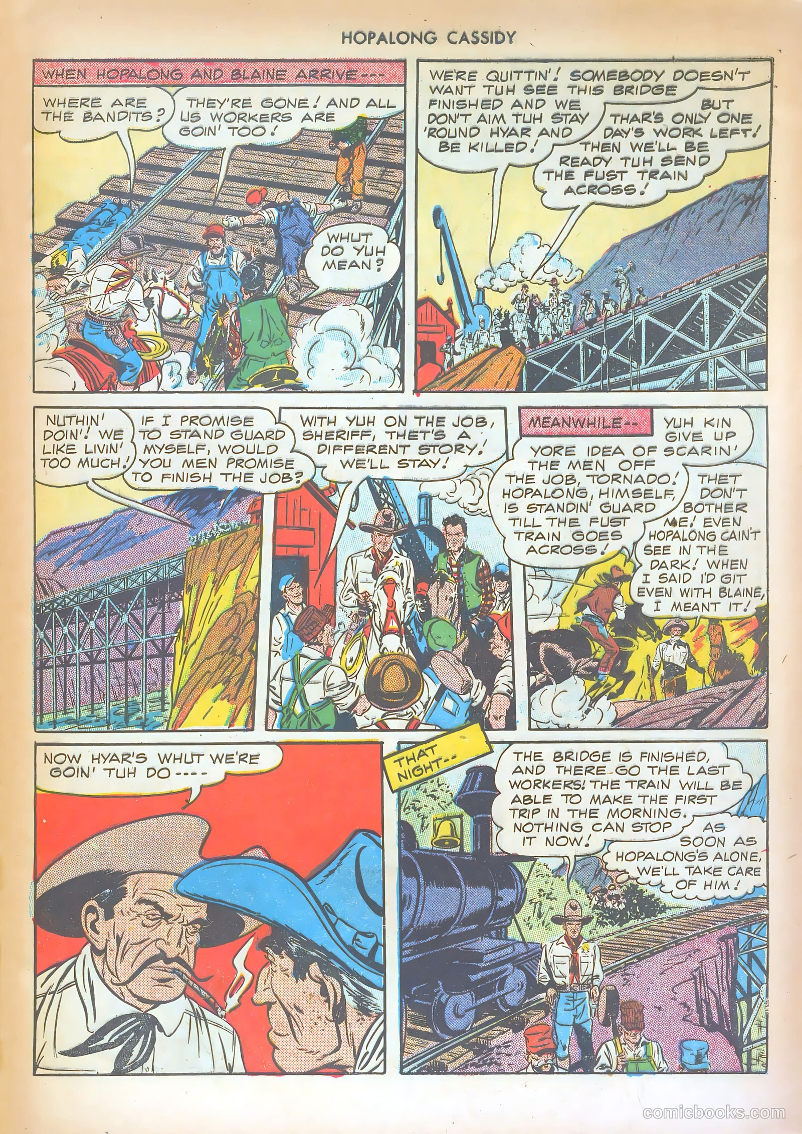 Hopalong Cassidy #22 (1948) — page 9 of 52