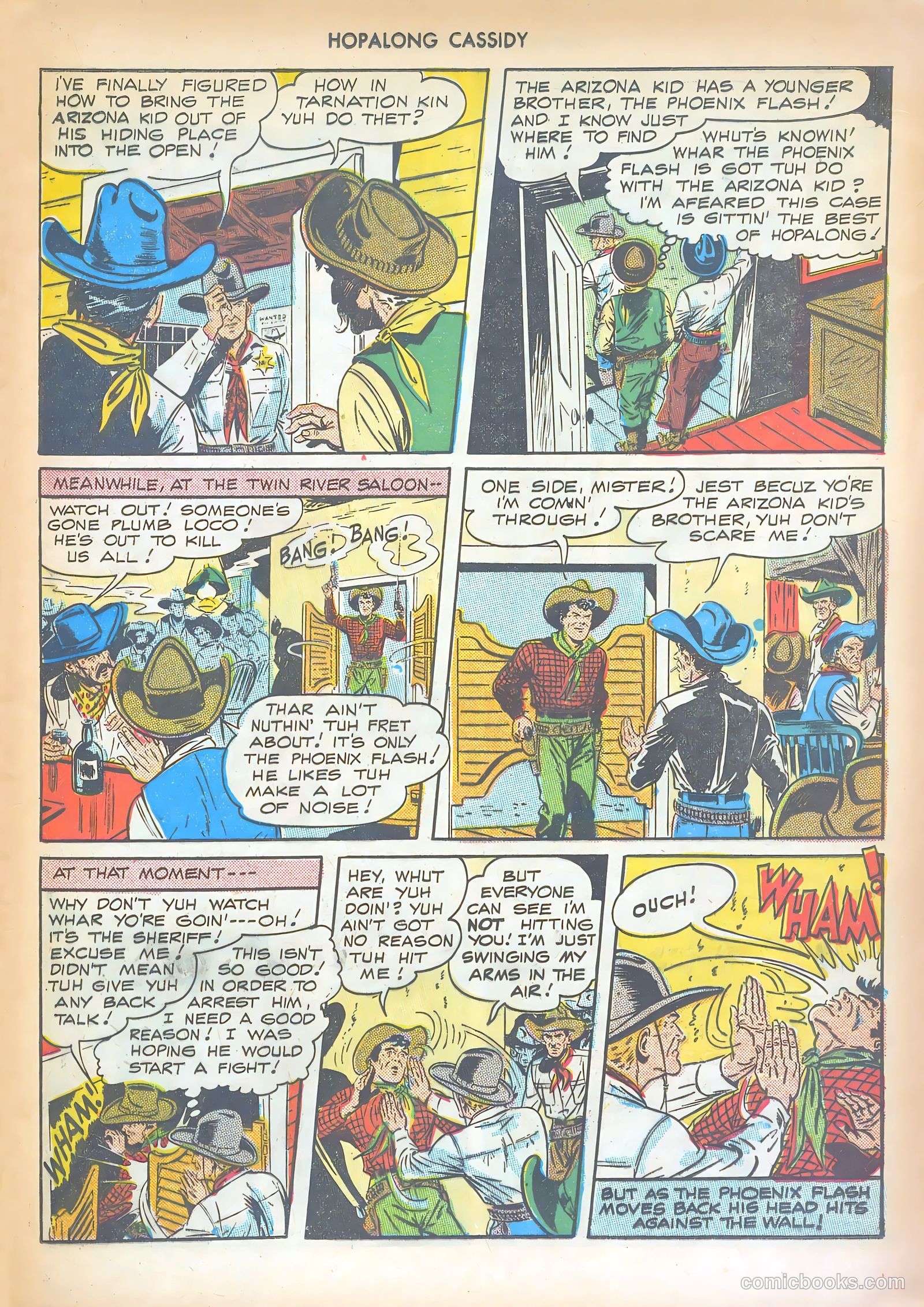 Hopalong Cassidy #22 (1948) — page 17 of 52