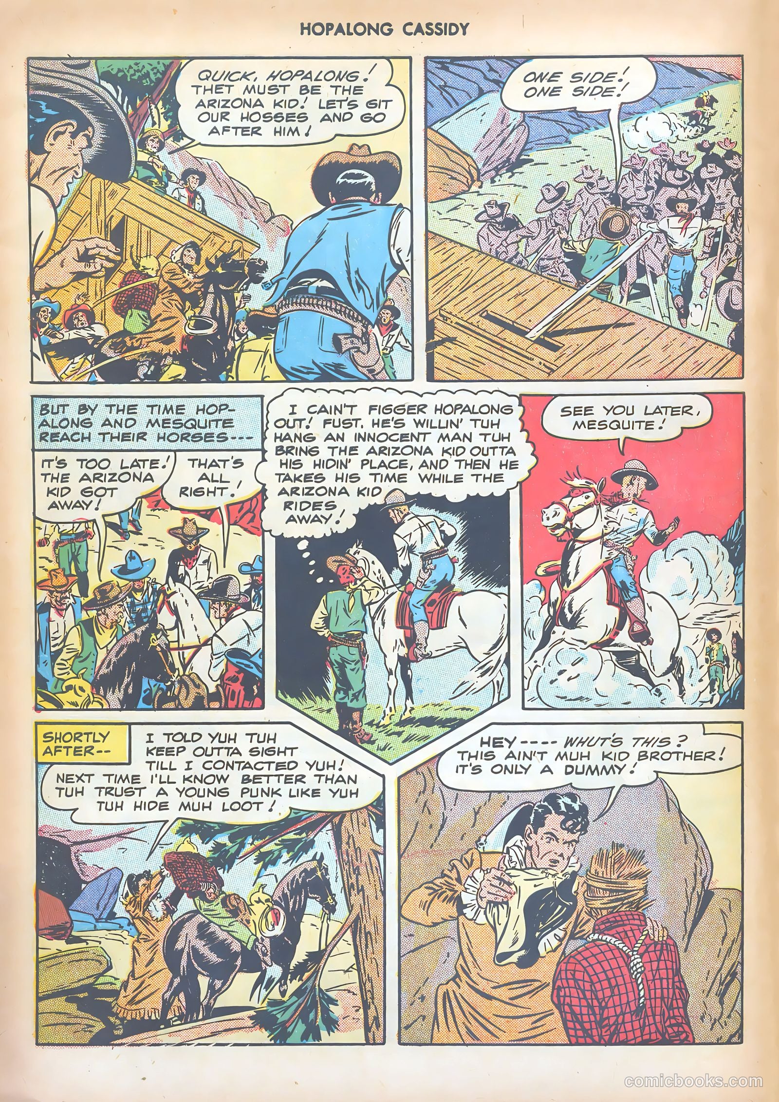 Hopalong Cassidy #22 (1948) — page 20 of 52