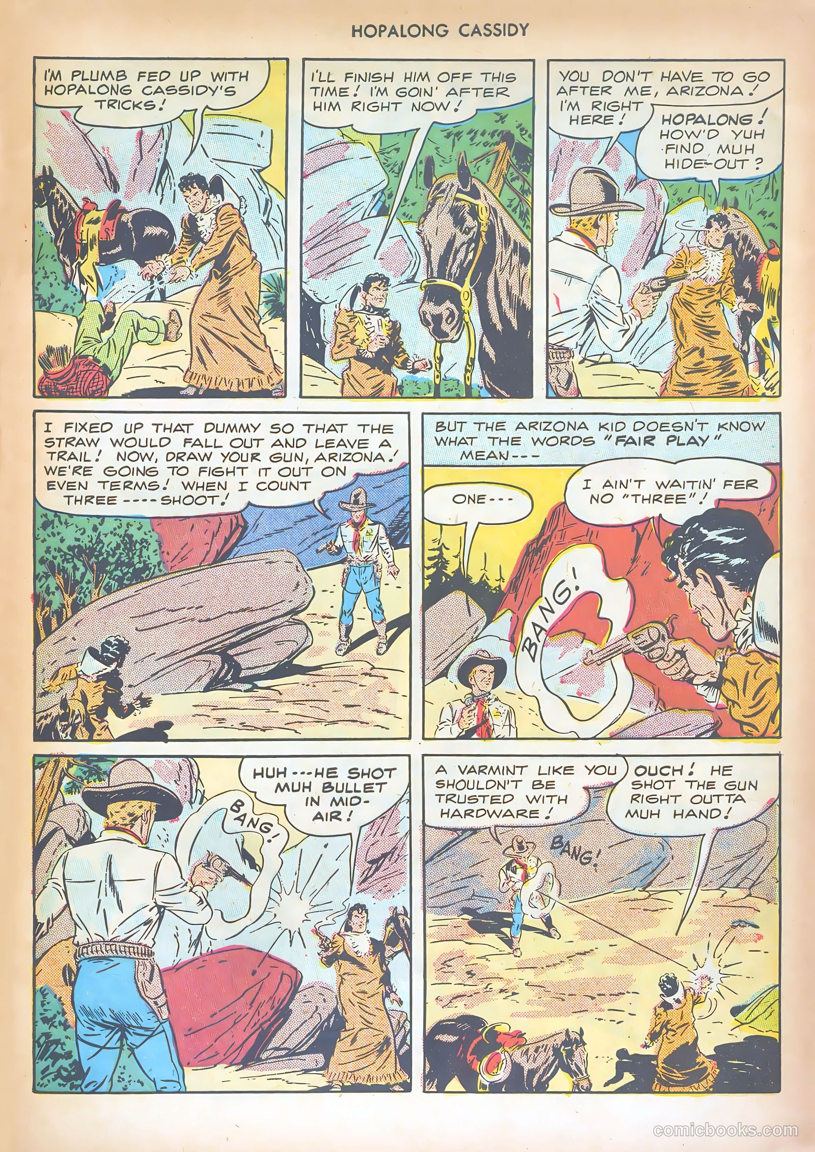 Hopalong Cassidy #22 (1948) — page 21 of 52