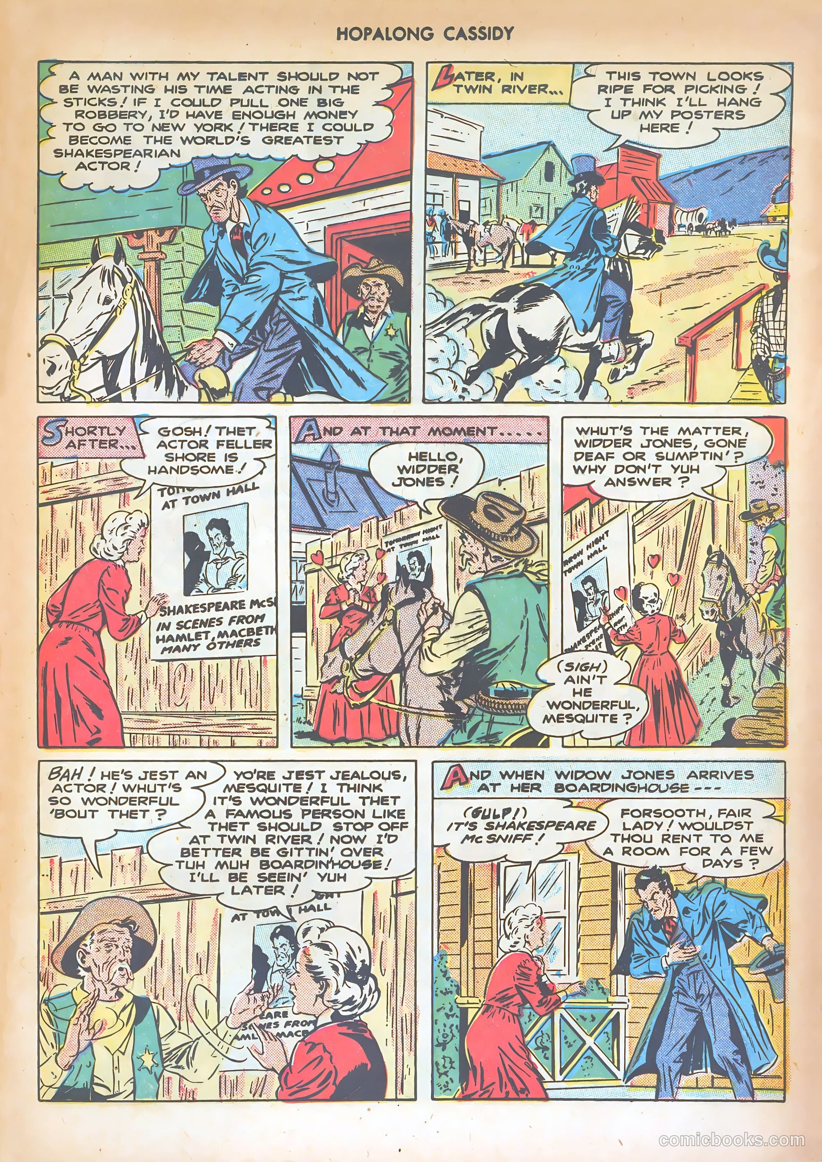 Hopalong Cassidy #22 (1948) — page 25 of 52