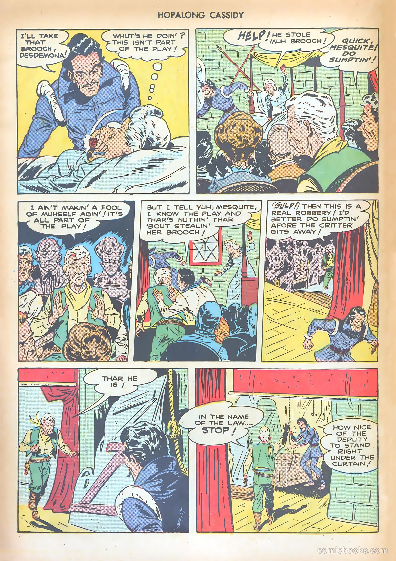 Hopalong Cassidy #22 (1948) — page 28 of 52