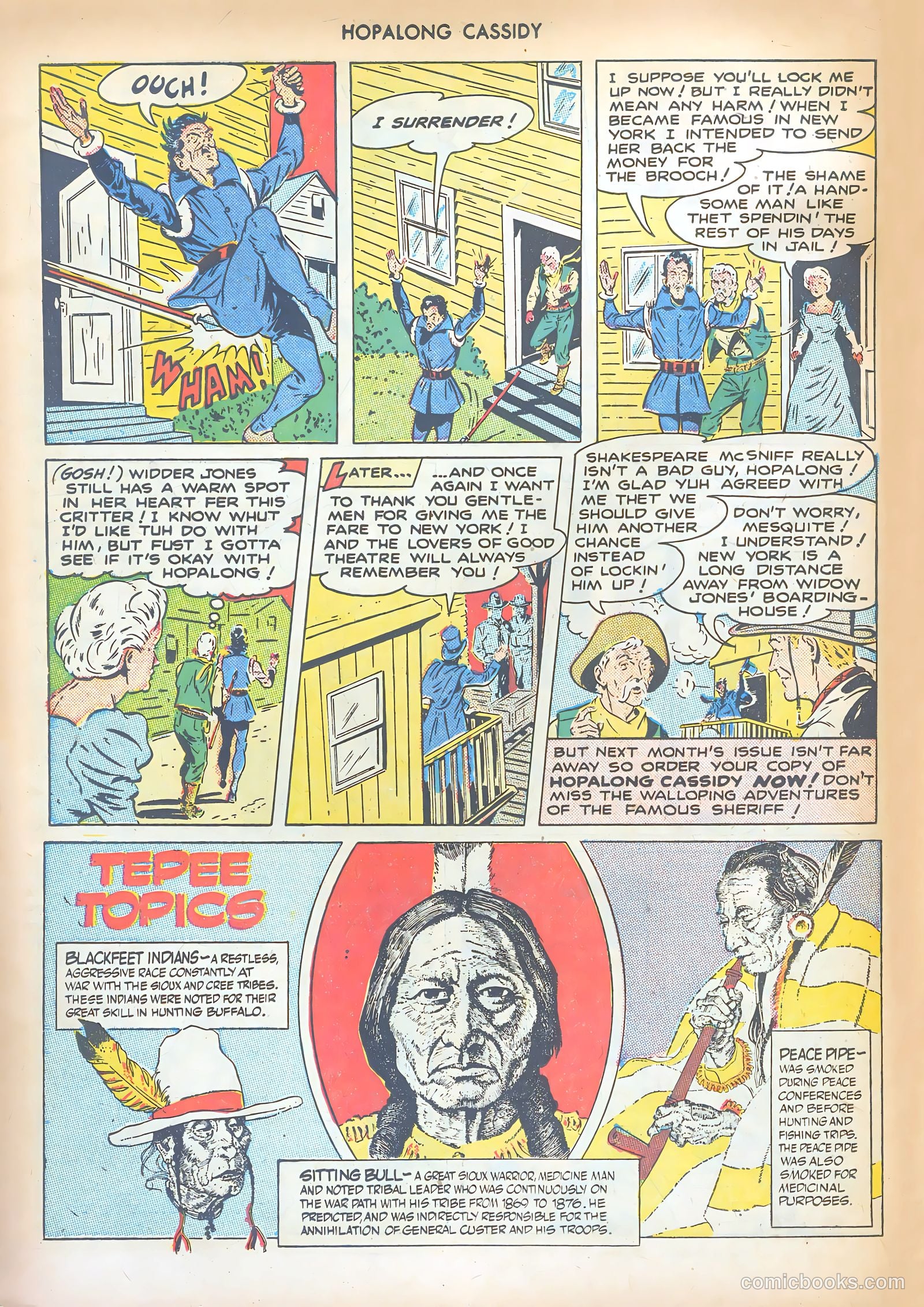 Hopalong Cassidy #22 (1948) — page 30 of 52
