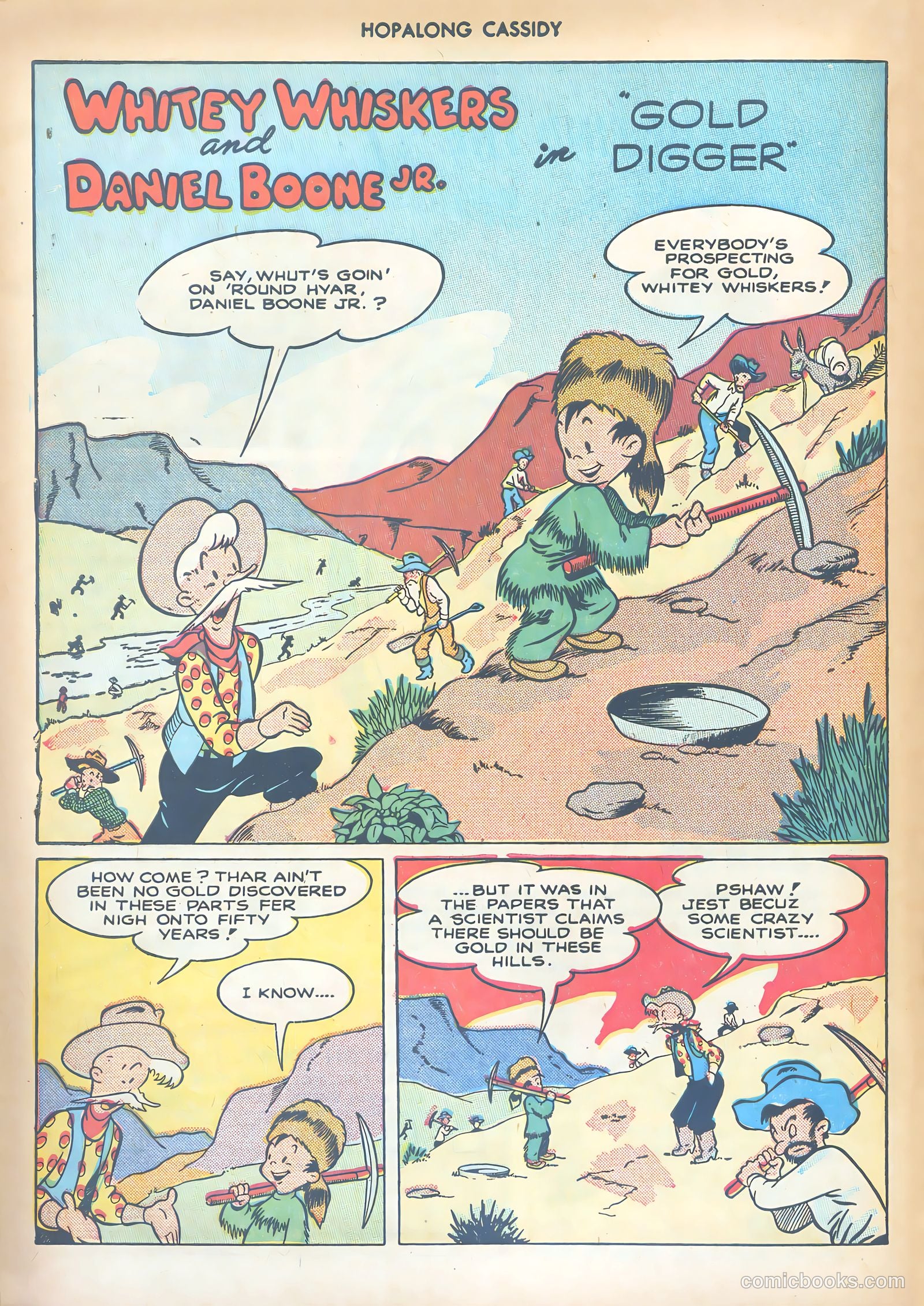 Hopalong Cassidy #22 (1948) — page 32 of 52